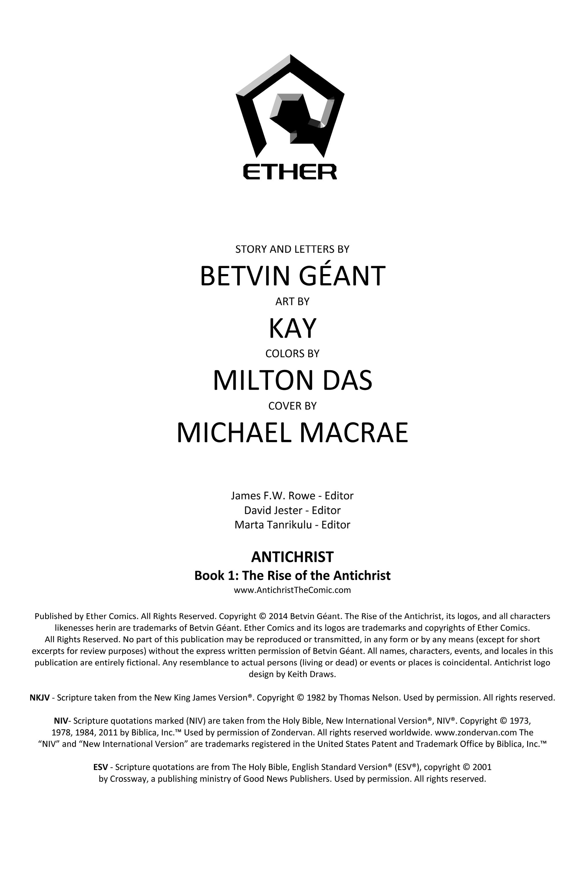 Read online The Rise of the Antichrist comic -  Issue #2 - 2