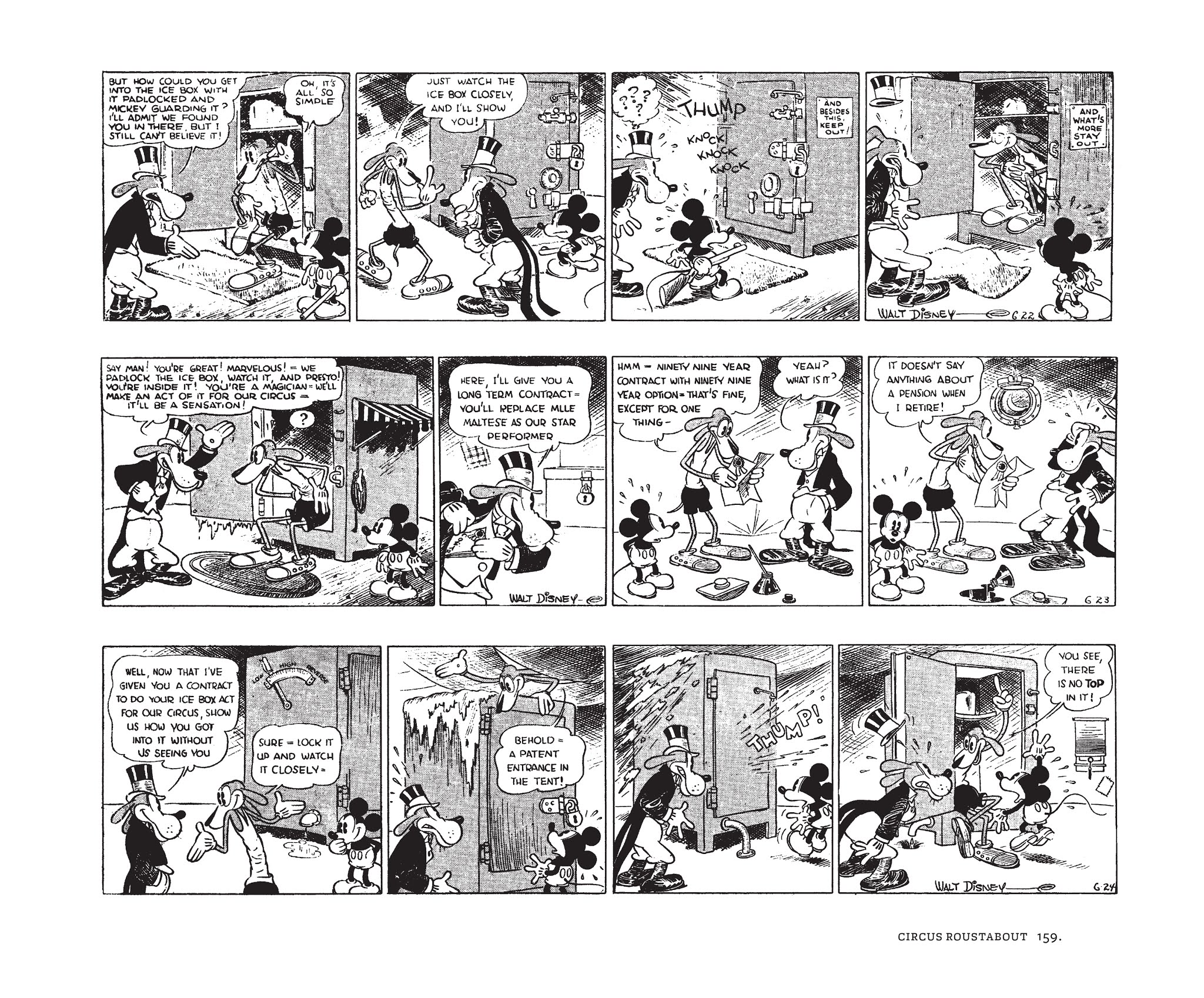 Read online Walt Disney's Mickey Mouse by Floyd Gottfredson comic -  Issue # TPB 1 (Part 2) - 59