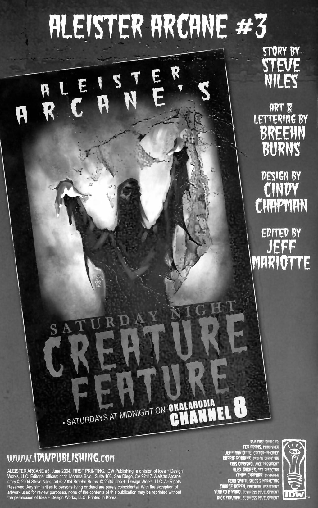 Read online Aleister Arcane comic -  Issue #3 - 2