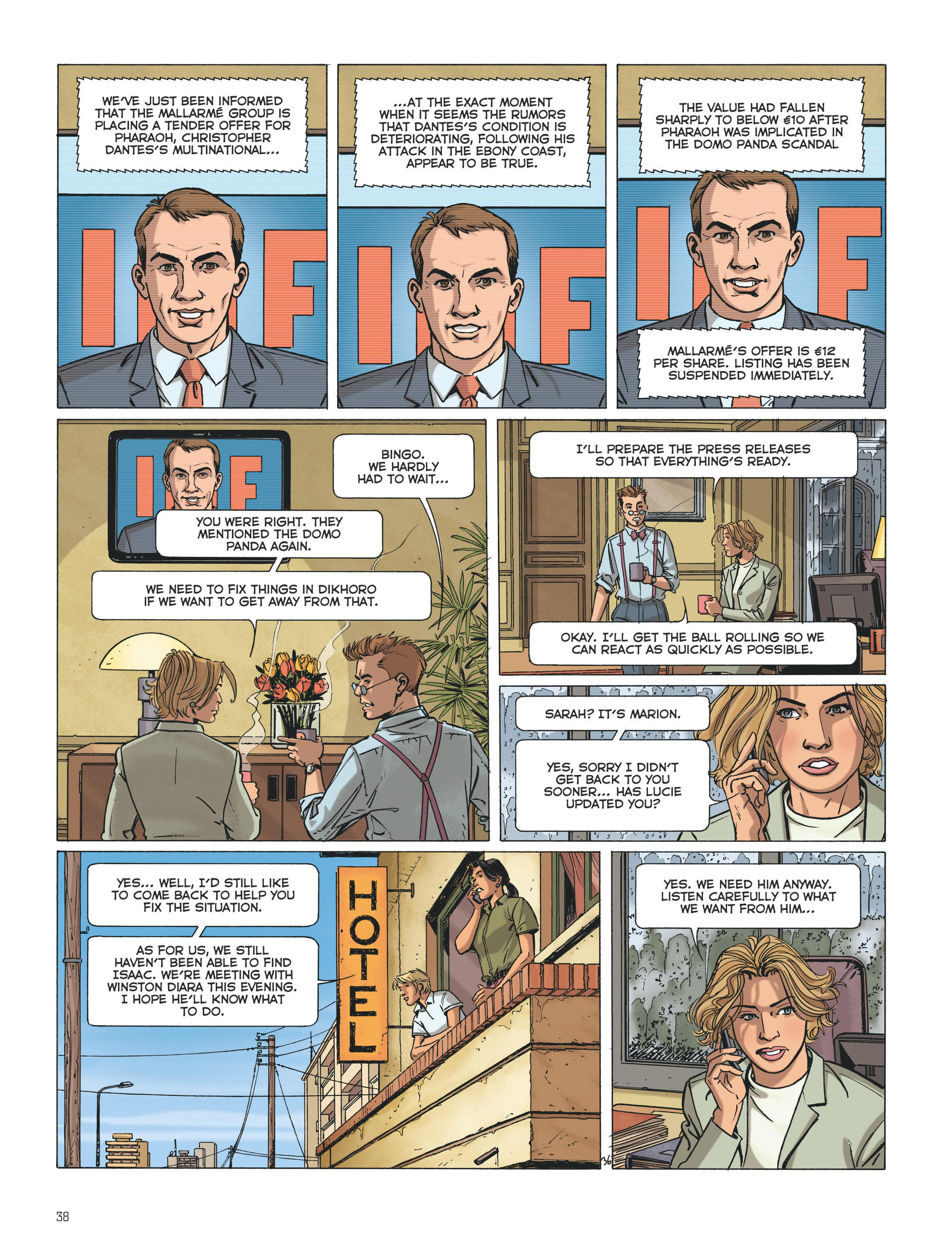 Read online Dantes comic -  Issue #8 - 38