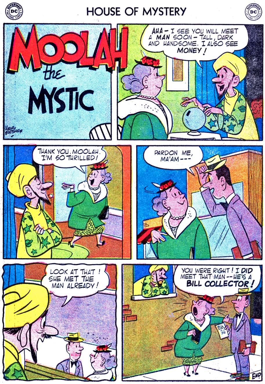 Read online House of Mystery (1951) comic -  Issue #51 - 18