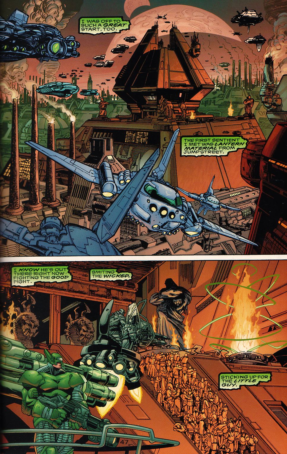 Read online Green Lantern: The New Corps comic -  Issue #1 - 49