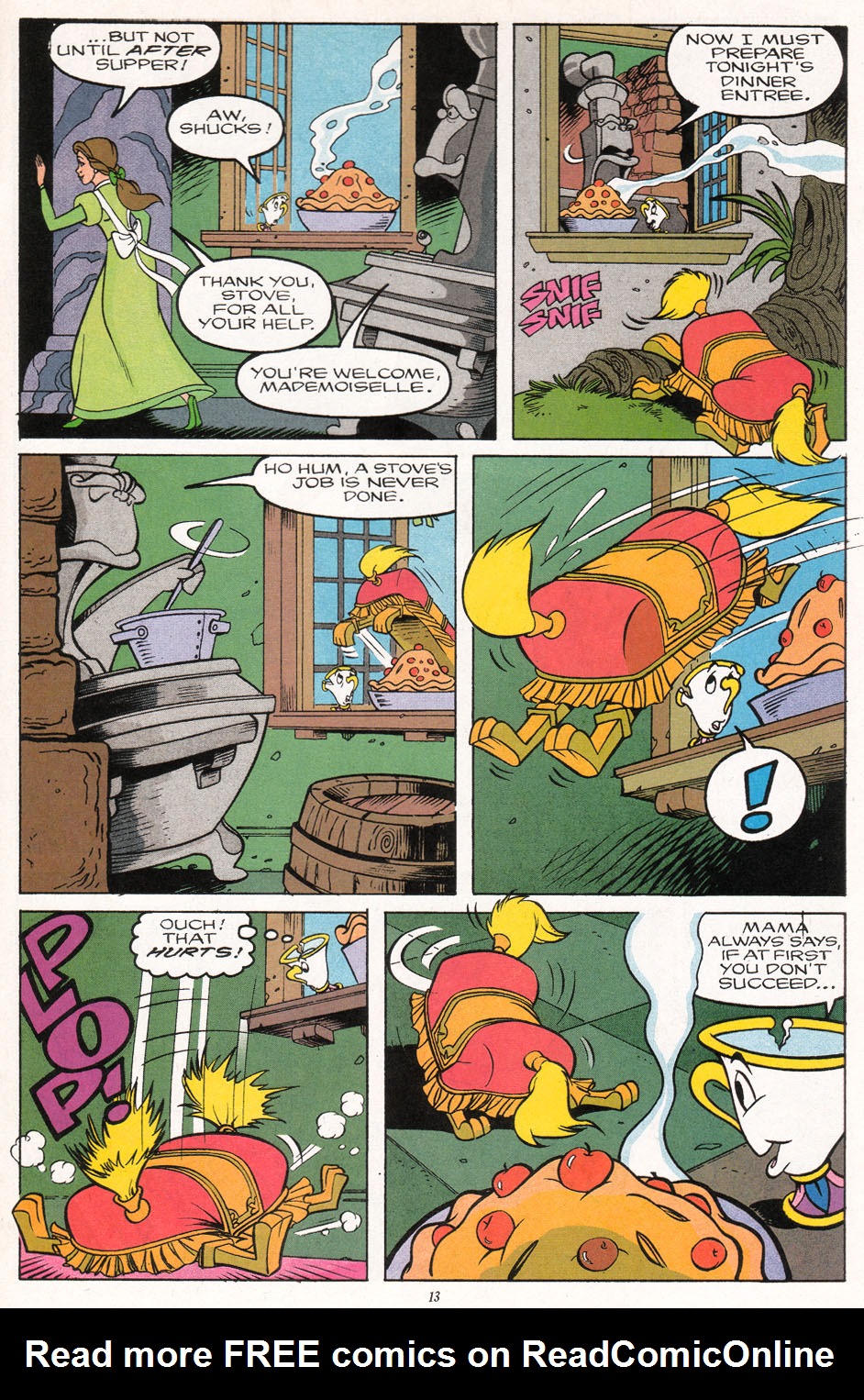 Read online Disney's Beauty and the Beast comic -  Issue #13 - 15