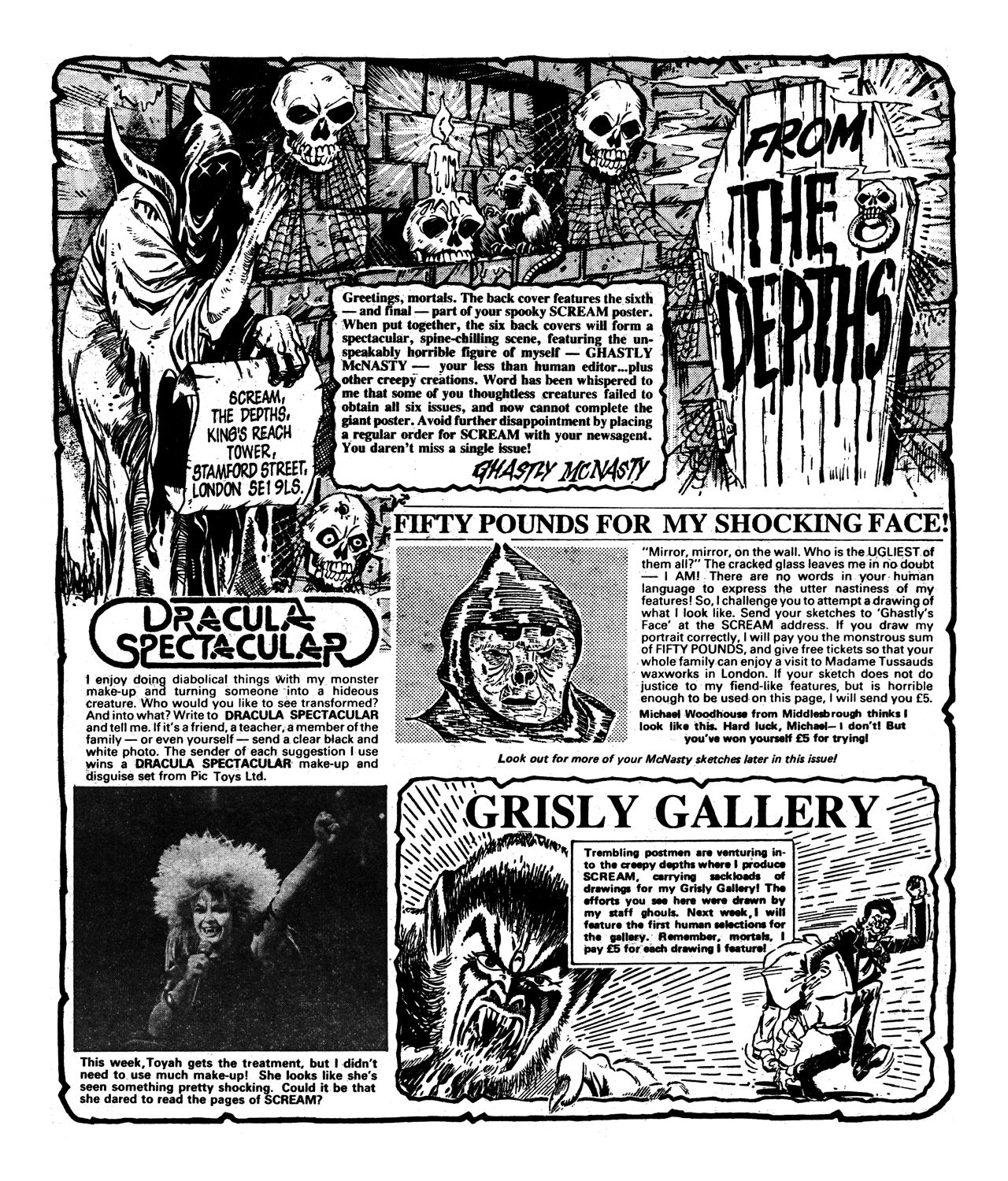 Read online Scream! (1984) comic -  Issue #6 - 2