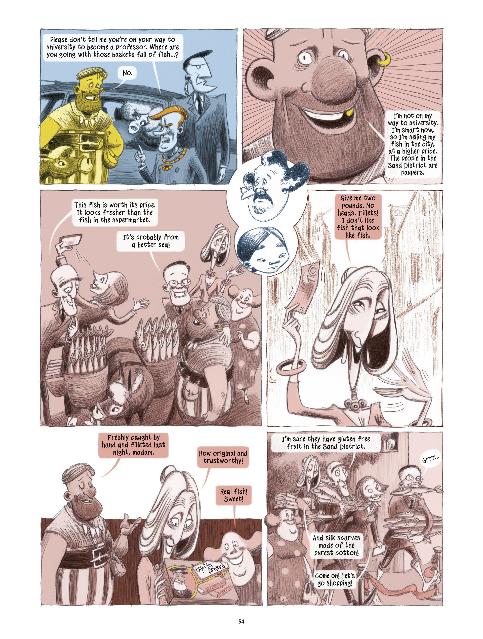 Read online Ayak & Por comic -  Issue #1 - 54