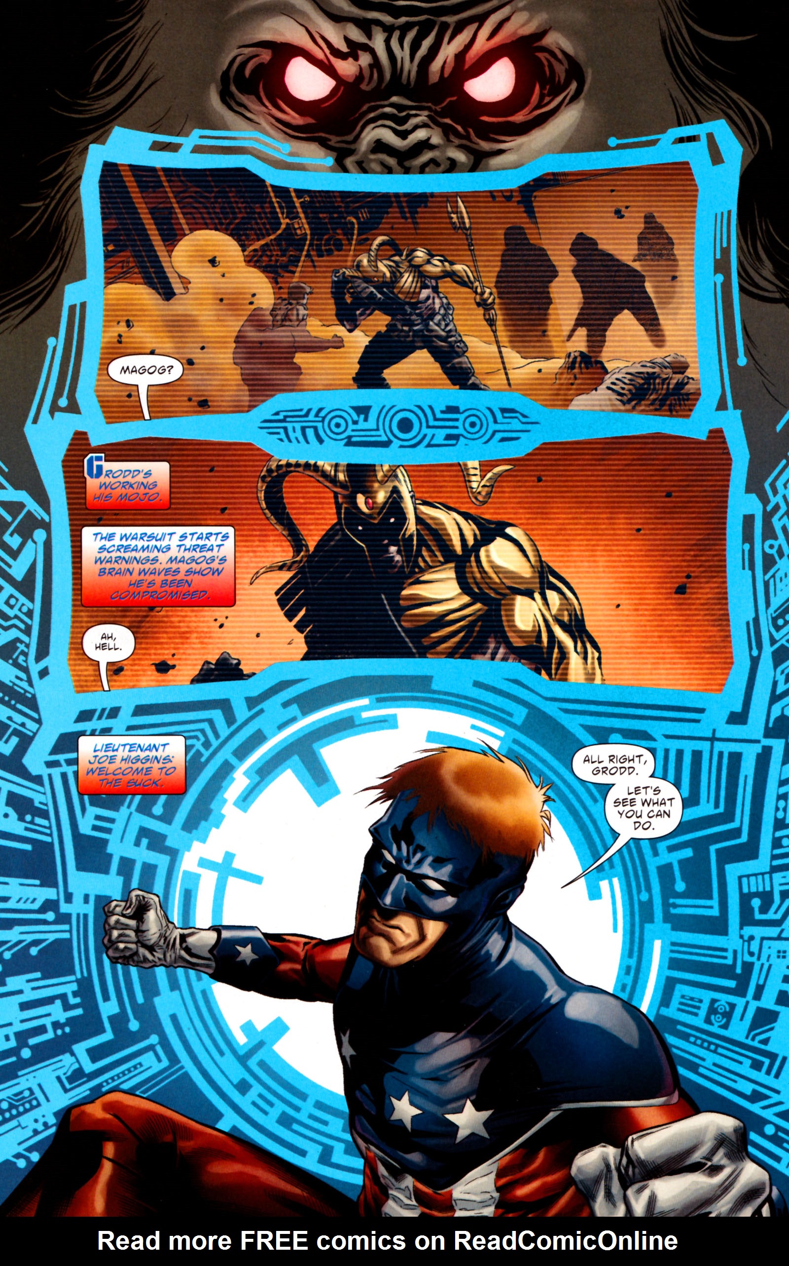 Read online The Shield (2009) comic -  Issue #3 - 8