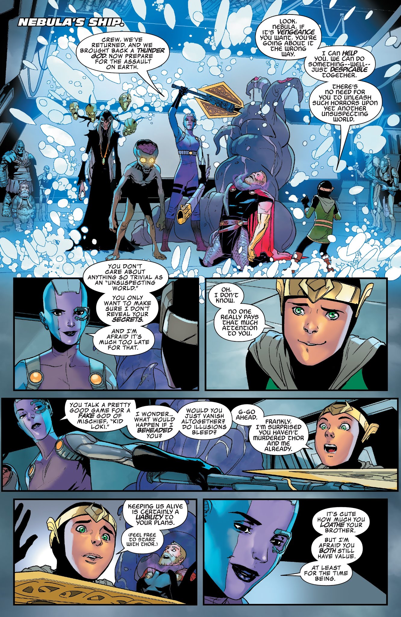 Read online Asgardians of the Galaxy comic -  Issue #5 - 5