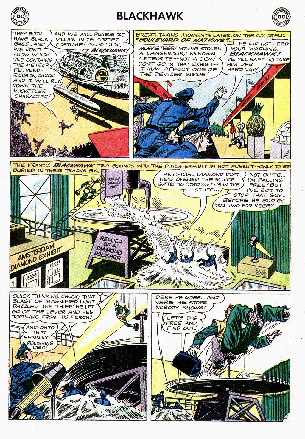 Read online Blackhawk (1957) comic -  Issue #182 - 6