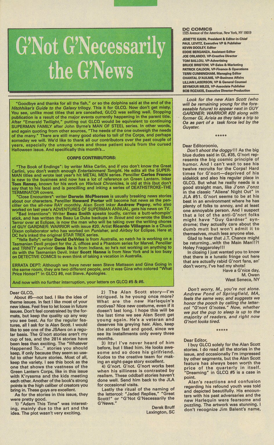 Read online Green Lantern Corps Quarterly comic -  Issue #8 - 56