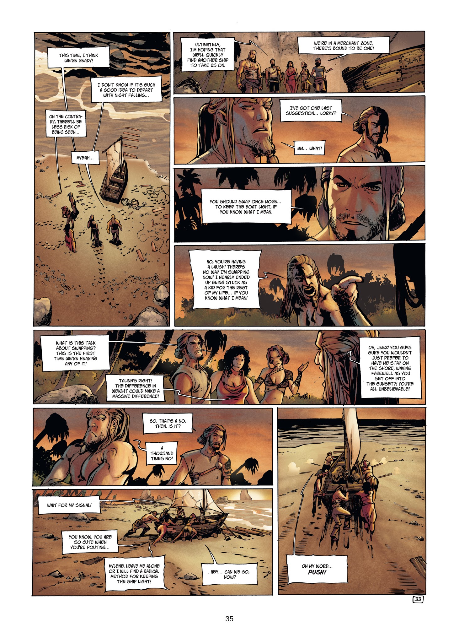 Read online Angor comic -  Issue #3 - 35