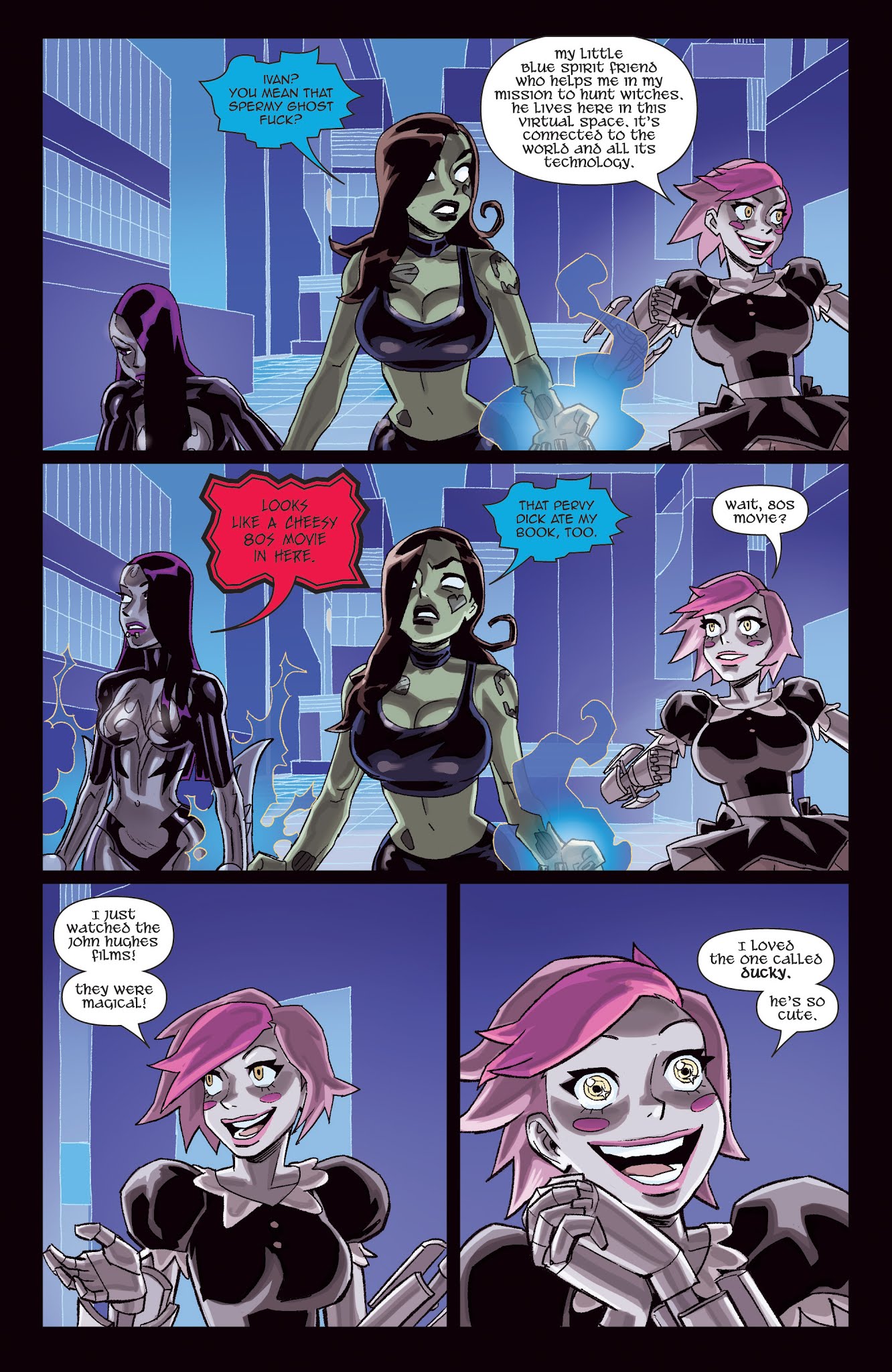 Read online Danger Doll Squad: Galactic Gladiators comic -  Issue #0 - 18
