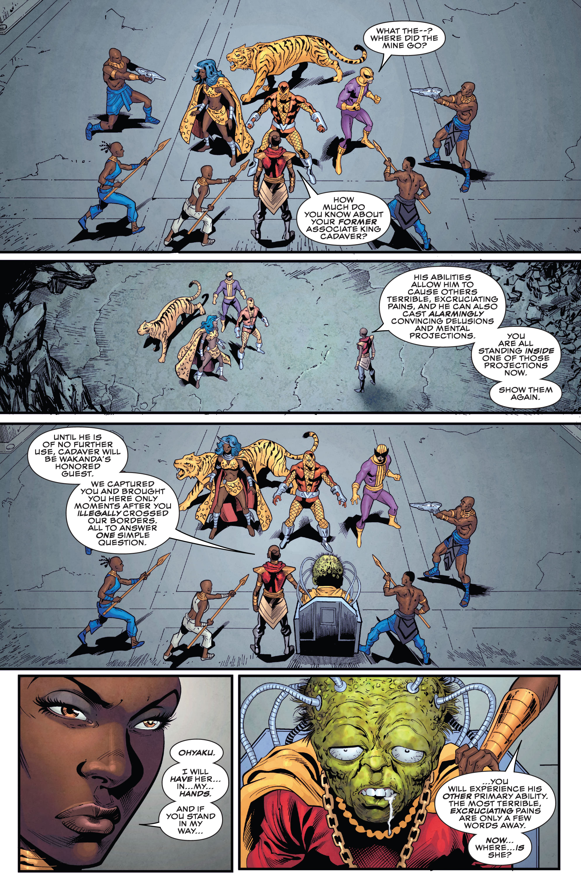 Read online Wakanda comic -  Issue #5 - 14