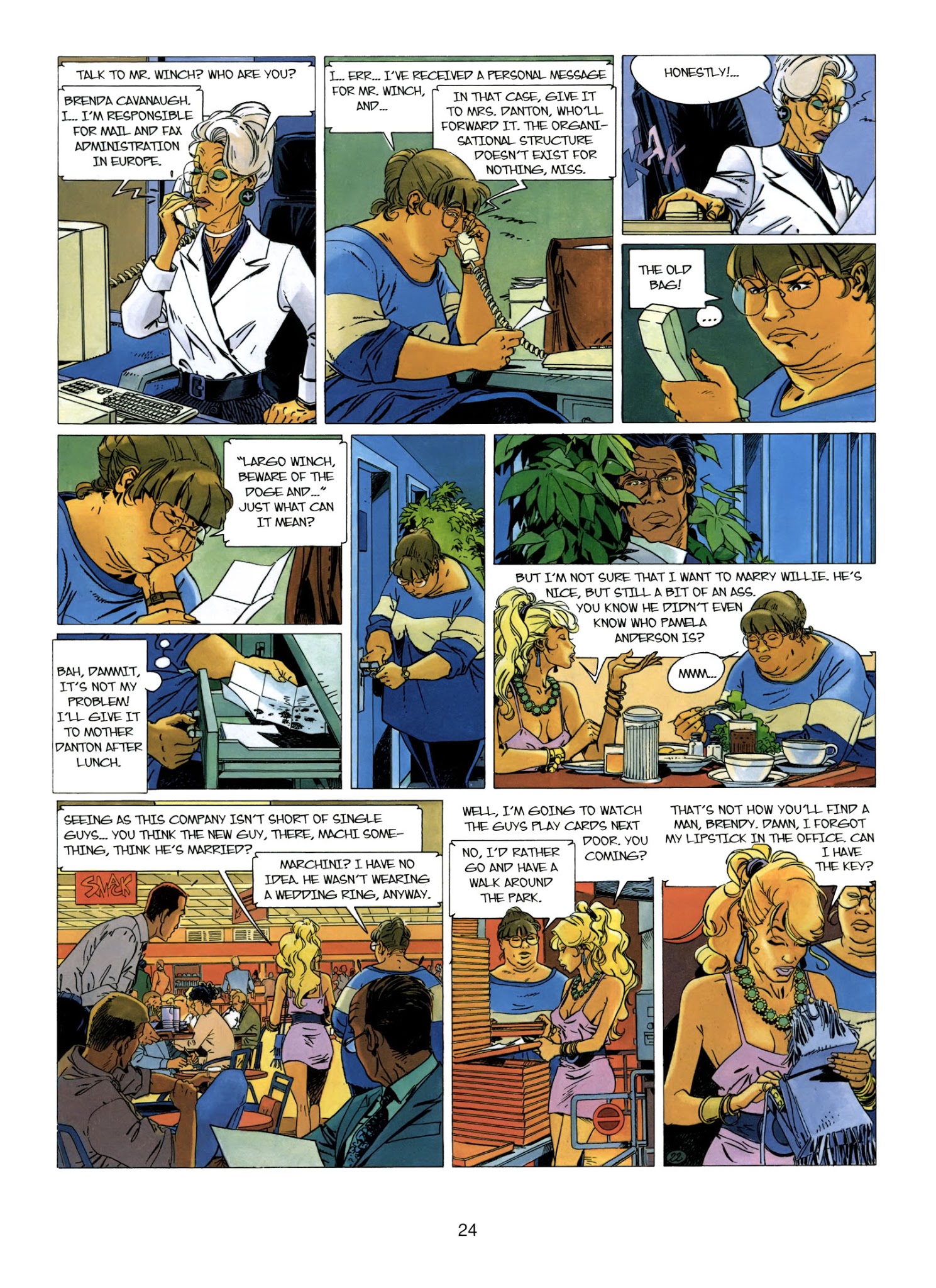 Read online Largo Winch comic -  Issue # TPB 5 - 25