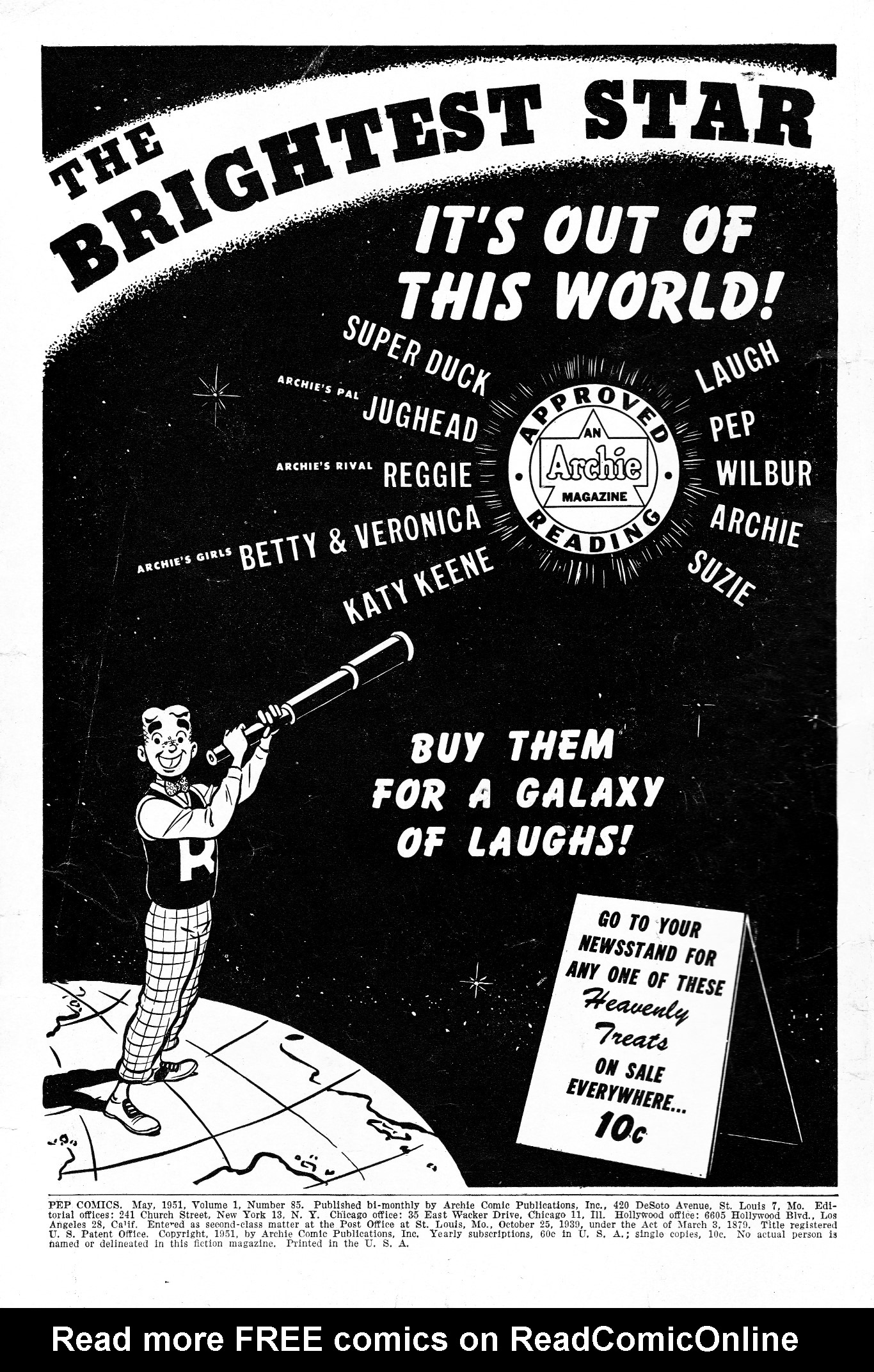 Read online Pep Comics comic -  Issue #85 - 2