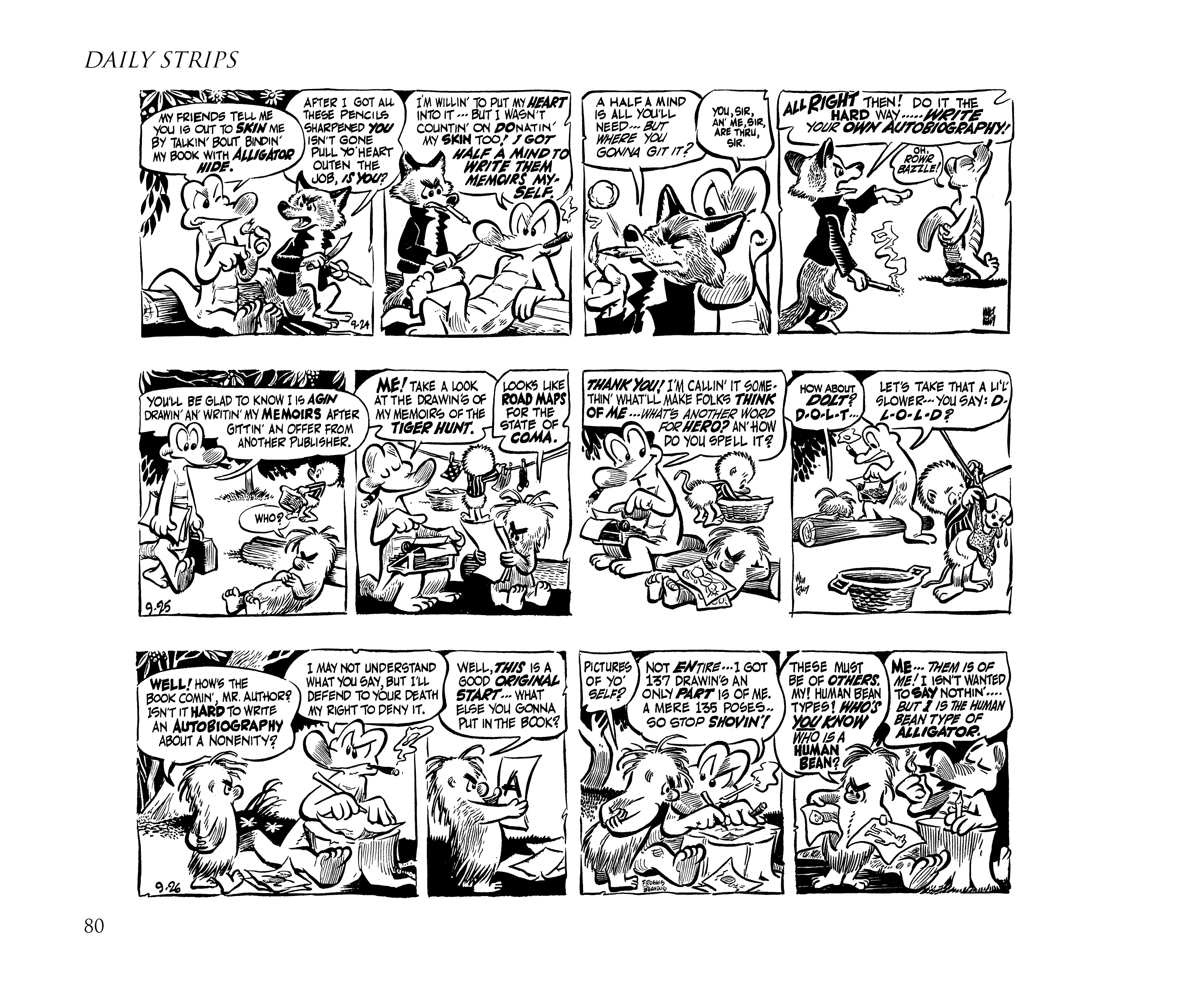 Read online Pogo by Walt Kelly: The Complete Syndicated Comic Strips comic -  Issue # TPB 2 (Part 1) - 98