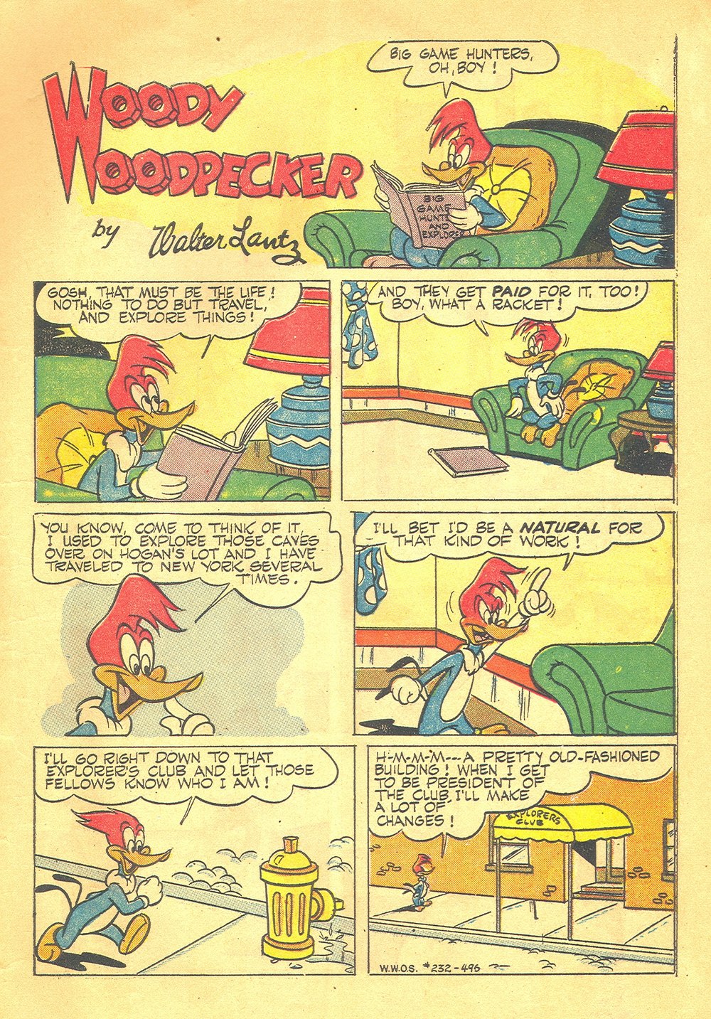 Read online Four Color Comics comic -  Issue #232 - 3