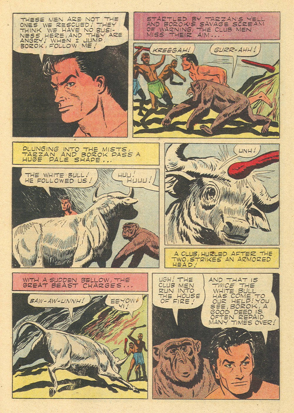 Read online Tarzan (1948) comic -  Issue #74 - 17