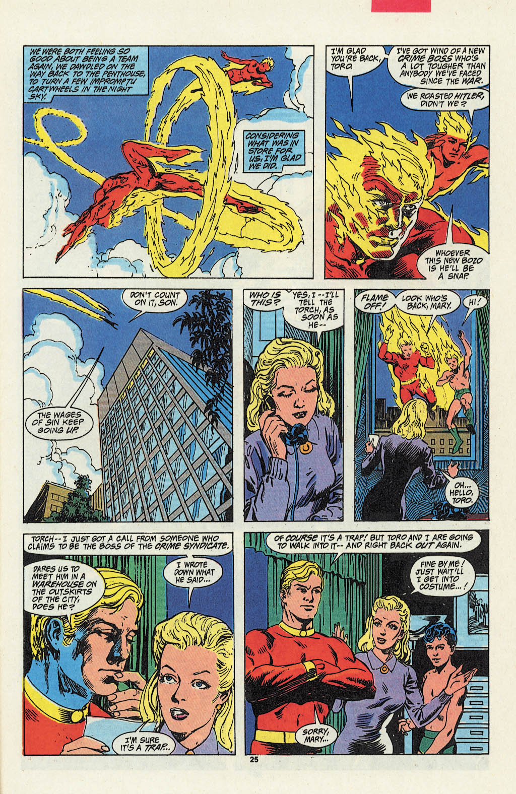 Read online The Saga of the Original Human Torch comic -  Issue #3 - 20