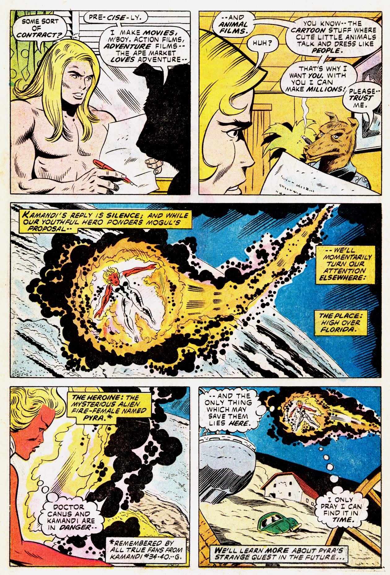 Read online Kamandi, The Last Boy On Earth comic -  Issue #41 - 16