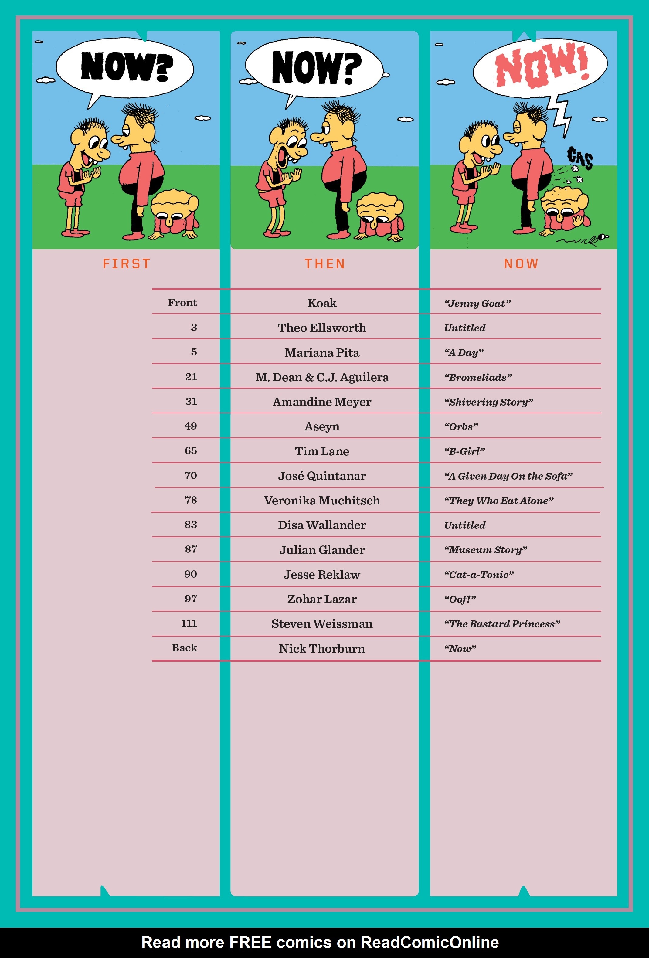 Read online Now: The New Comics Anthology comic -  Issue #6 - 129