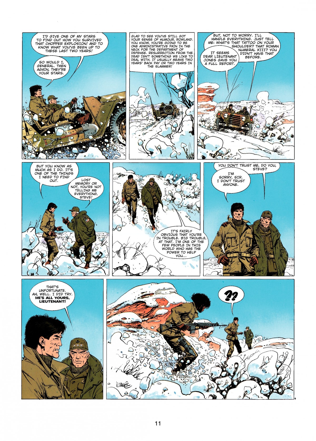 Read online XIII comic -  Issue #2 - 13