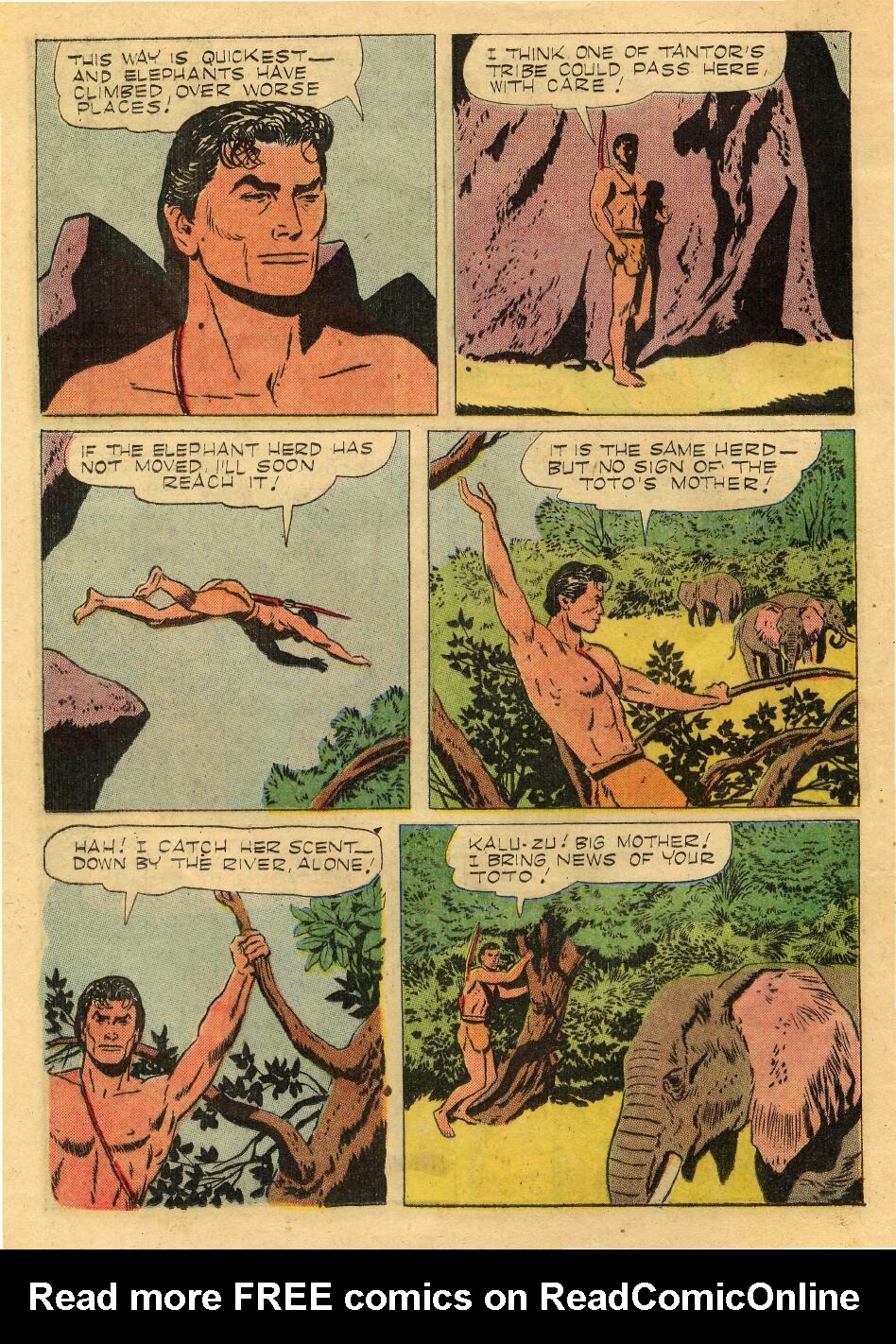 Read online Tarzan (1948) comic -  Issue #76 - 12