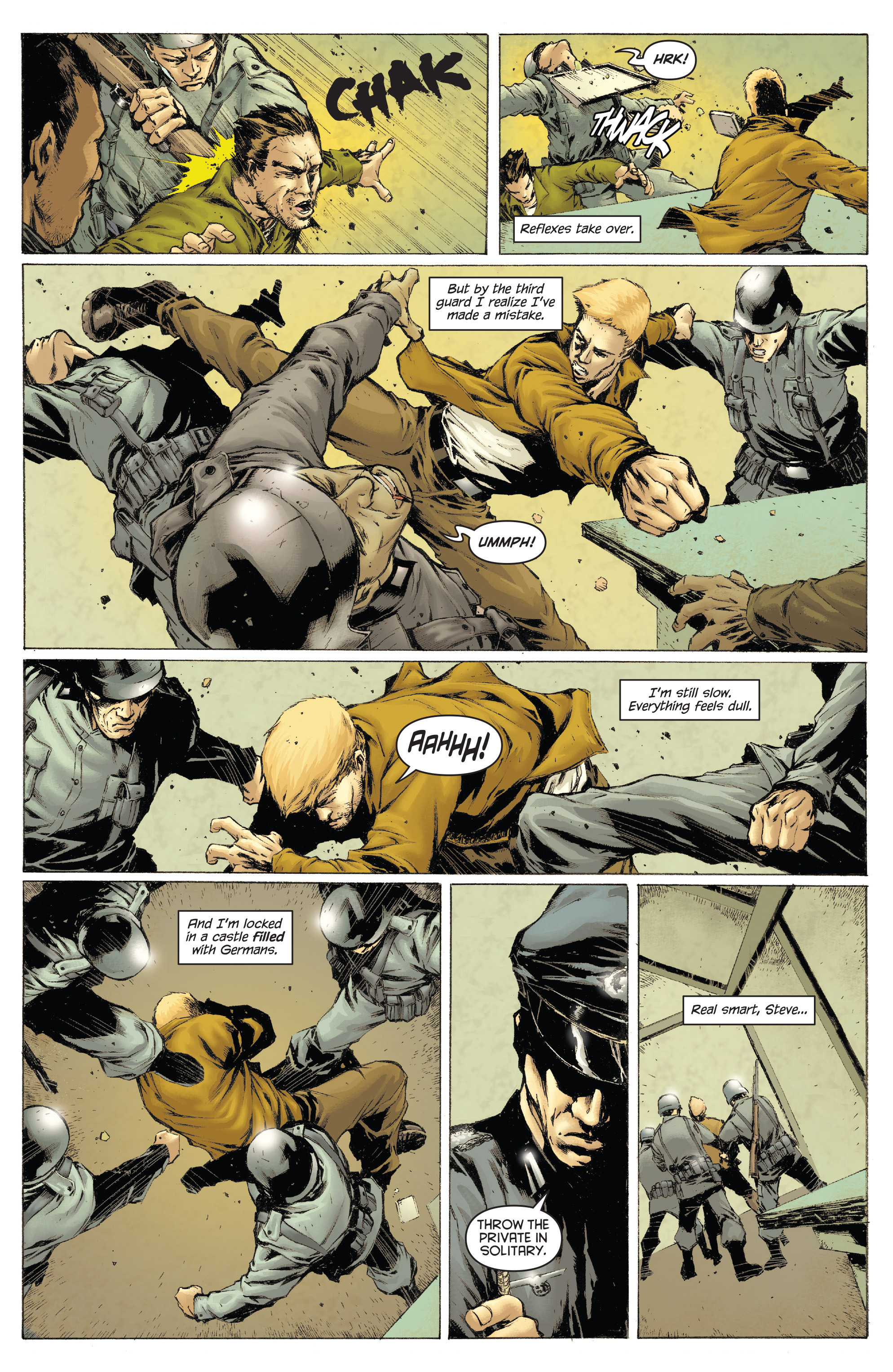Captain America Theater Of War:  Prisoners Of Duty Full Page 18
