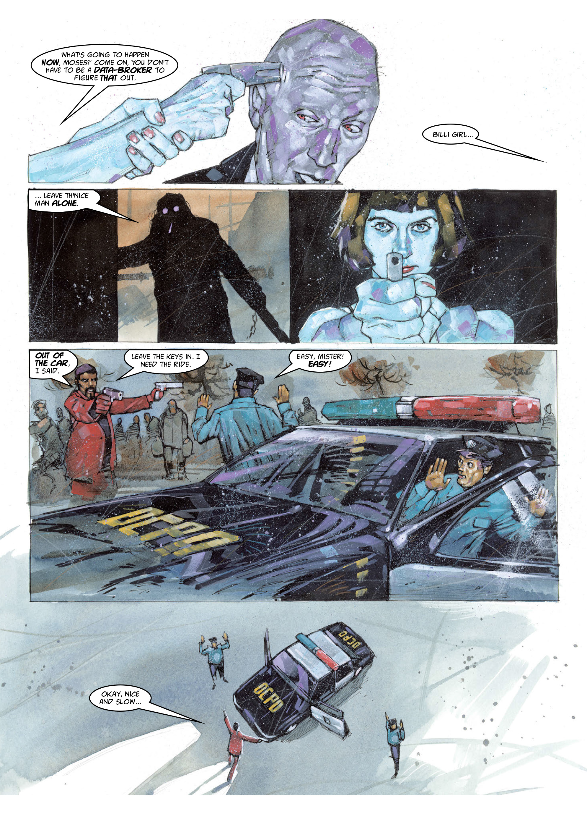 Read online Judge Dredd Megazine (Vol. 5) comic -  Issue #376 - 100