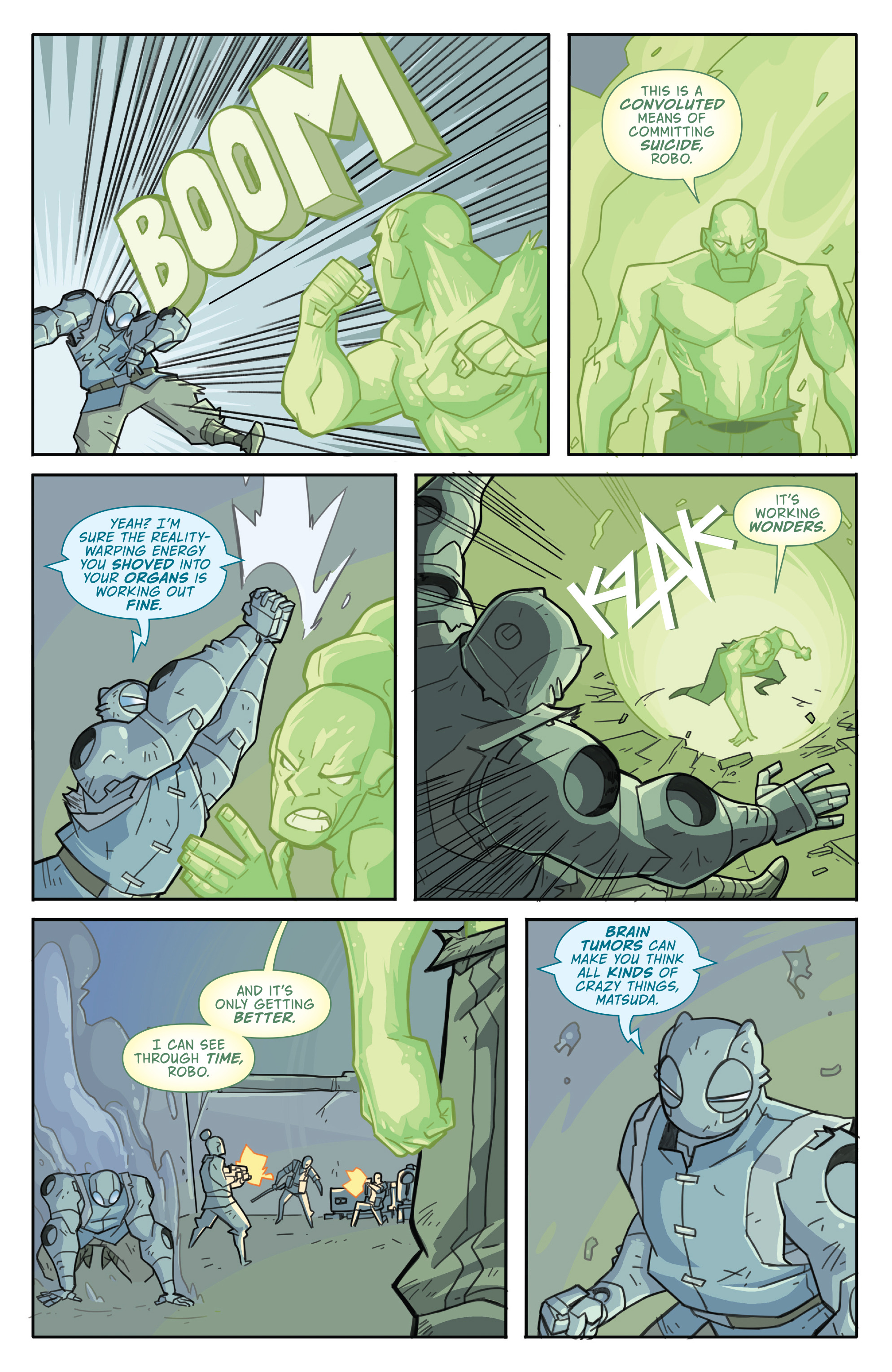 Read online Atomic Robo and the Temple of Od comic -  Issue #4 - 18