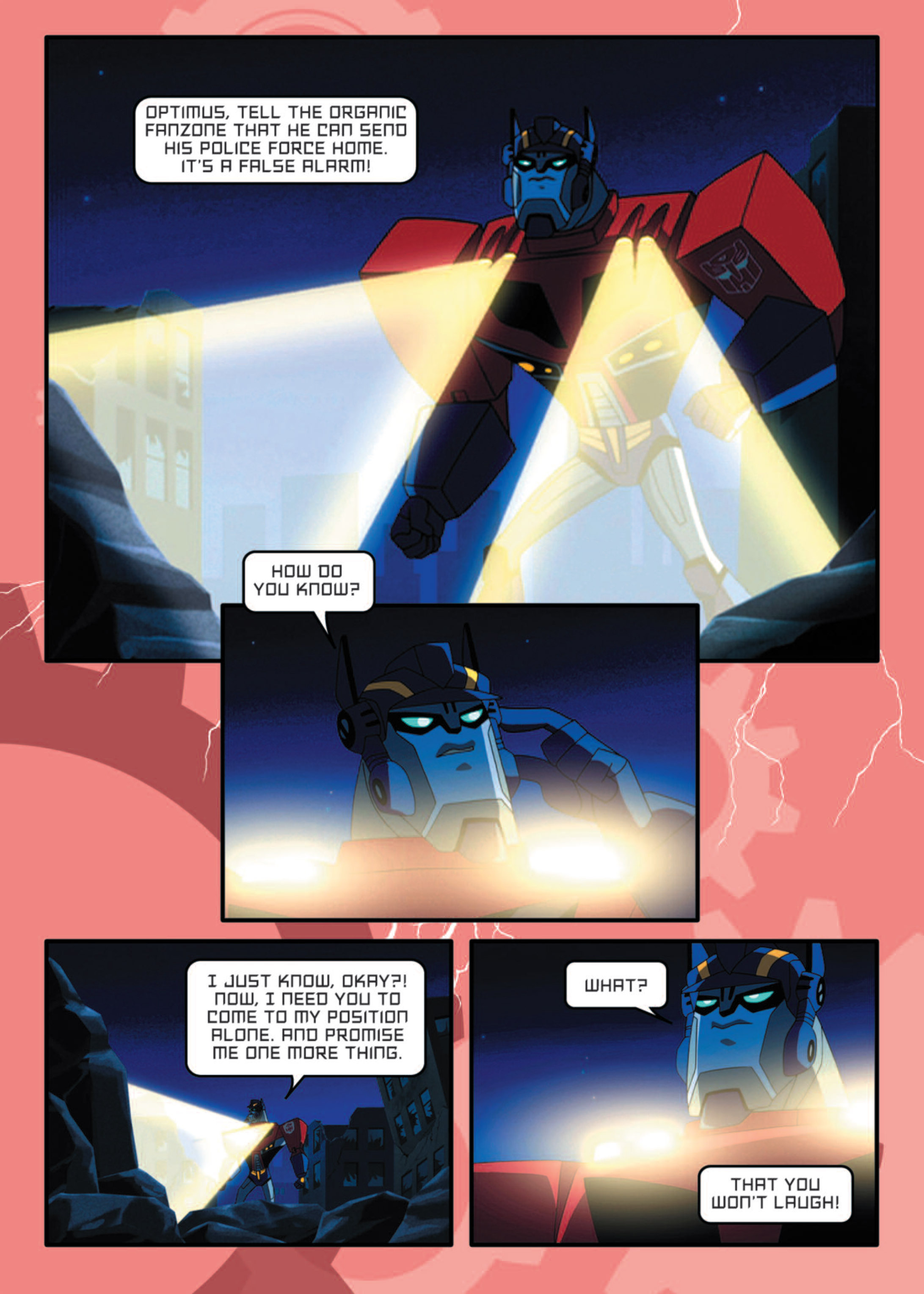 Read online Transformers Animated comic -  Issue #8 - 97
