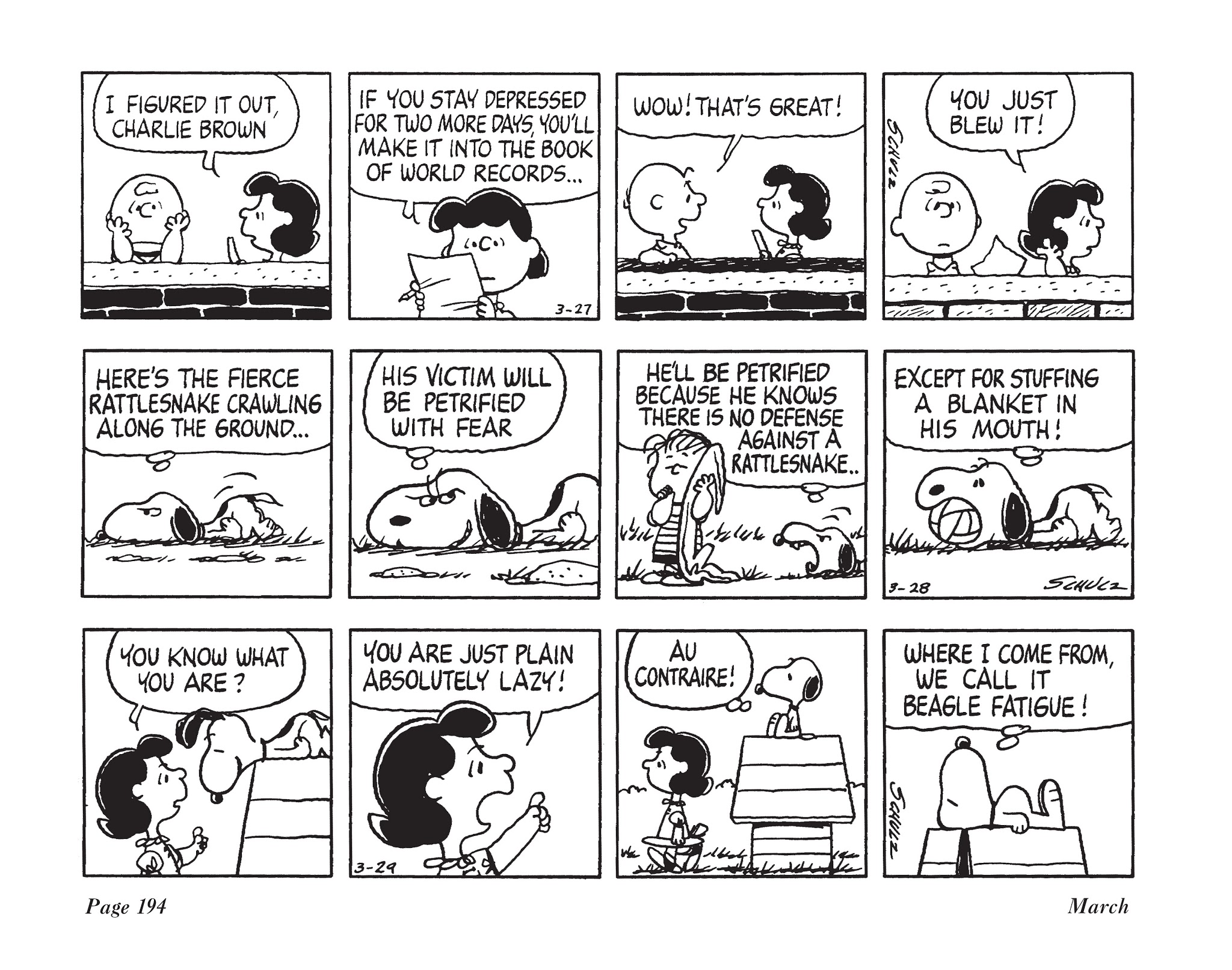 Read online The Complete Peanuts comic -  Issue # TPB 15 - 208