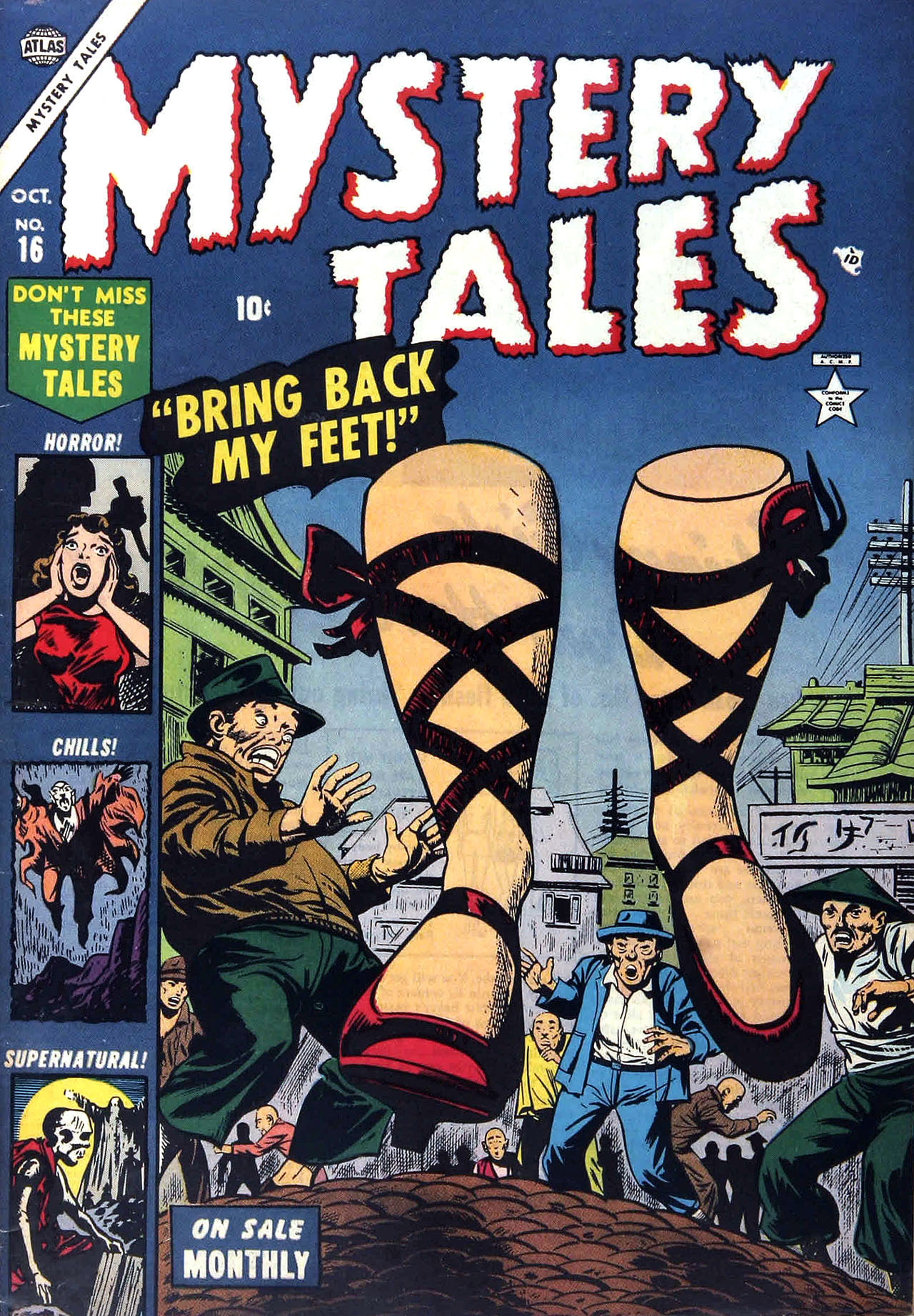 Read online Mystery Tales comic -  Issue #16 - 1