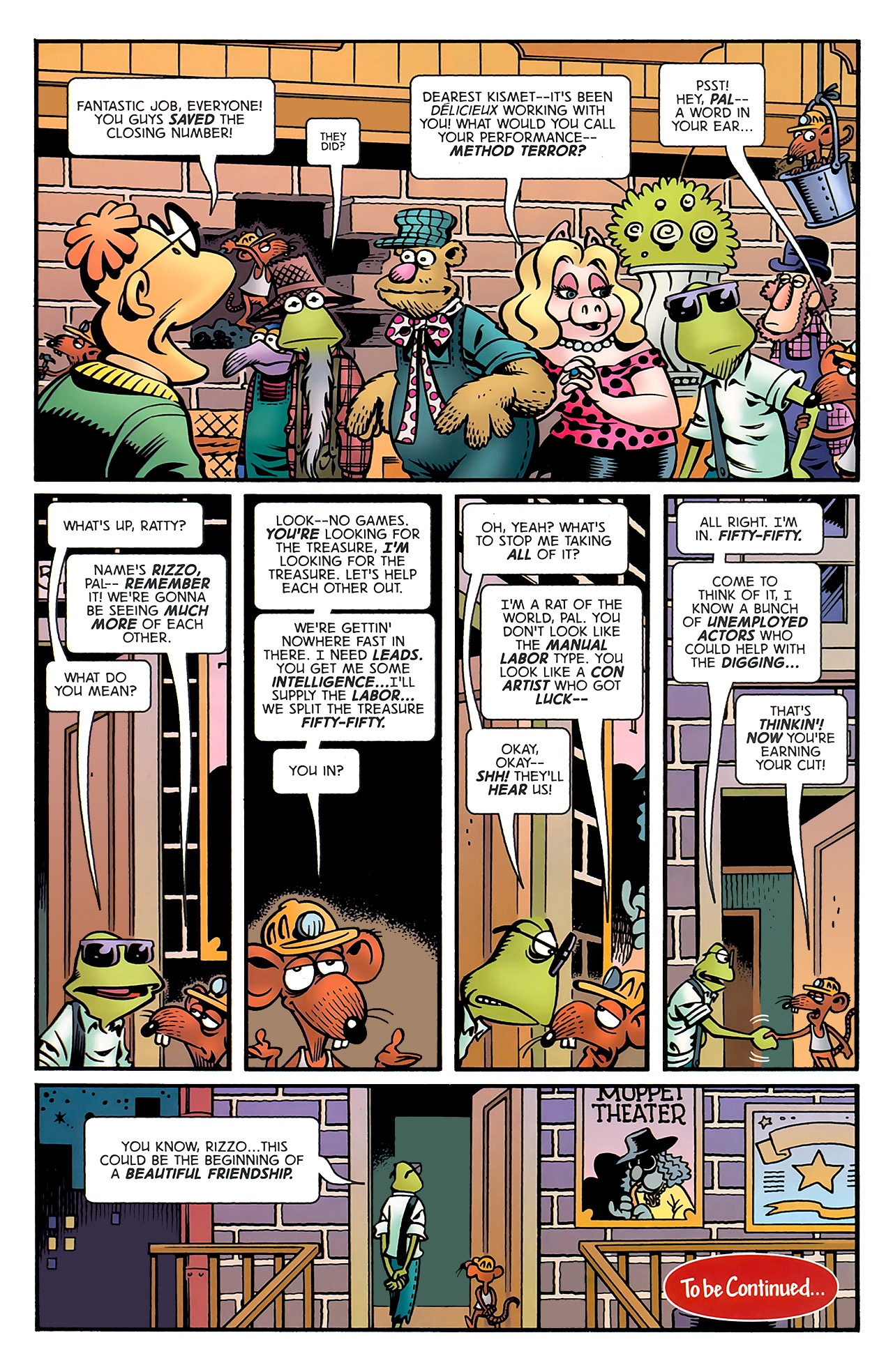 Read online The Muppet Show: The Treasure of Peg-Leg Wilson comic -  Issue #2 - 23