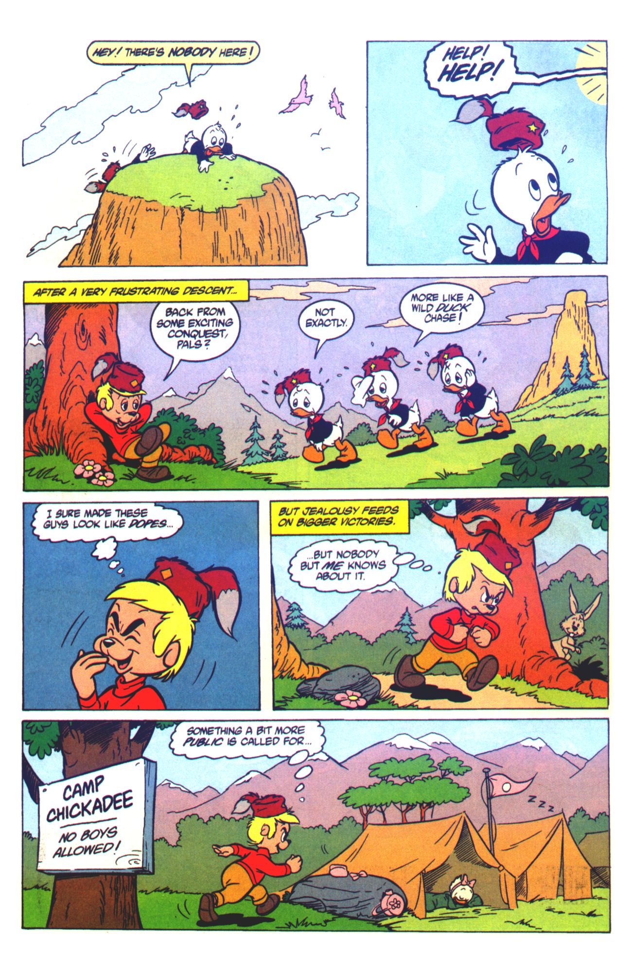 Read online Walt Disney's Junior Woodchucks Limited Series comic -  Issue #3 - 6