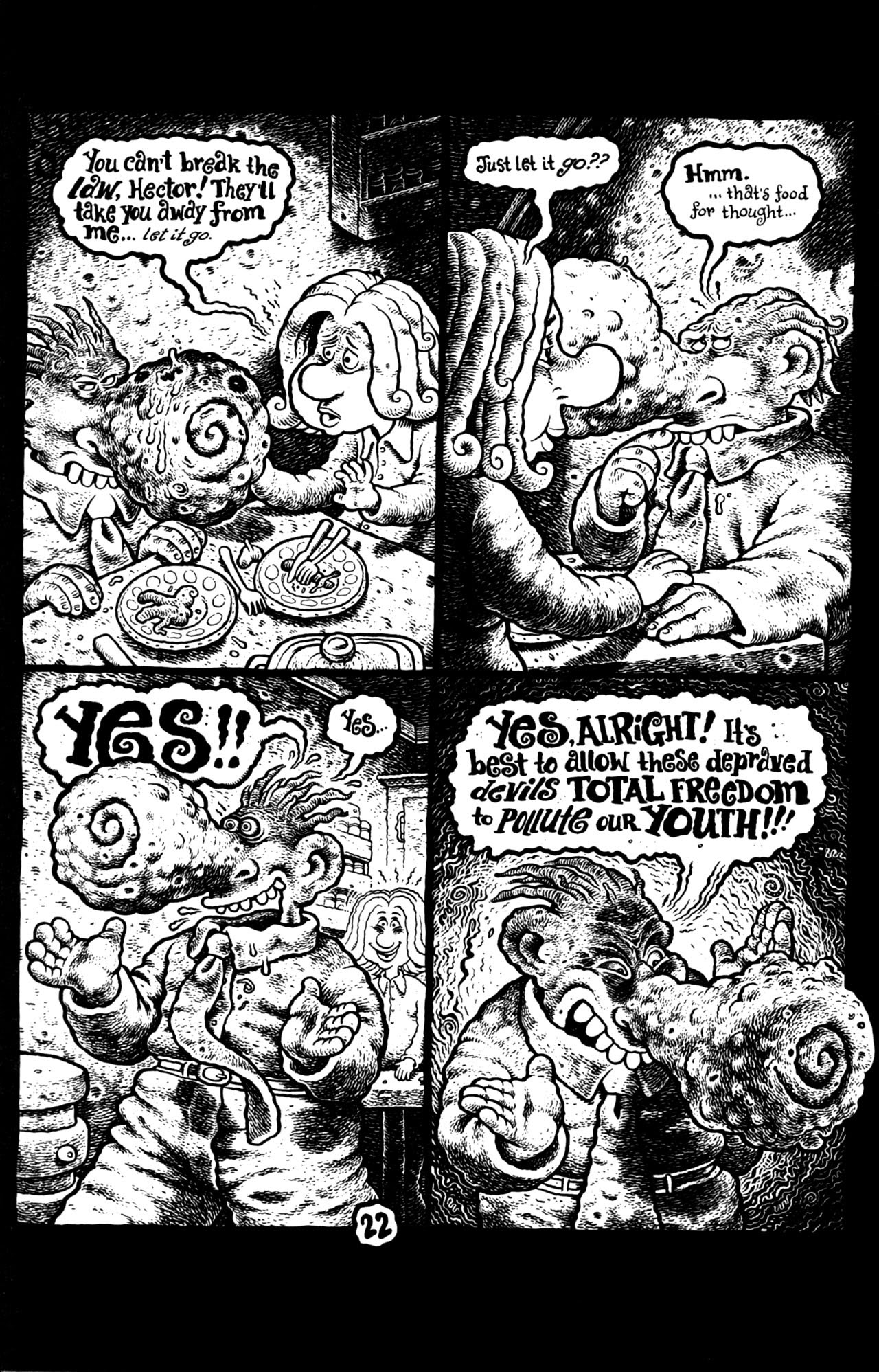 Read online Pressed Tongue comic -  Issue #2 - 24