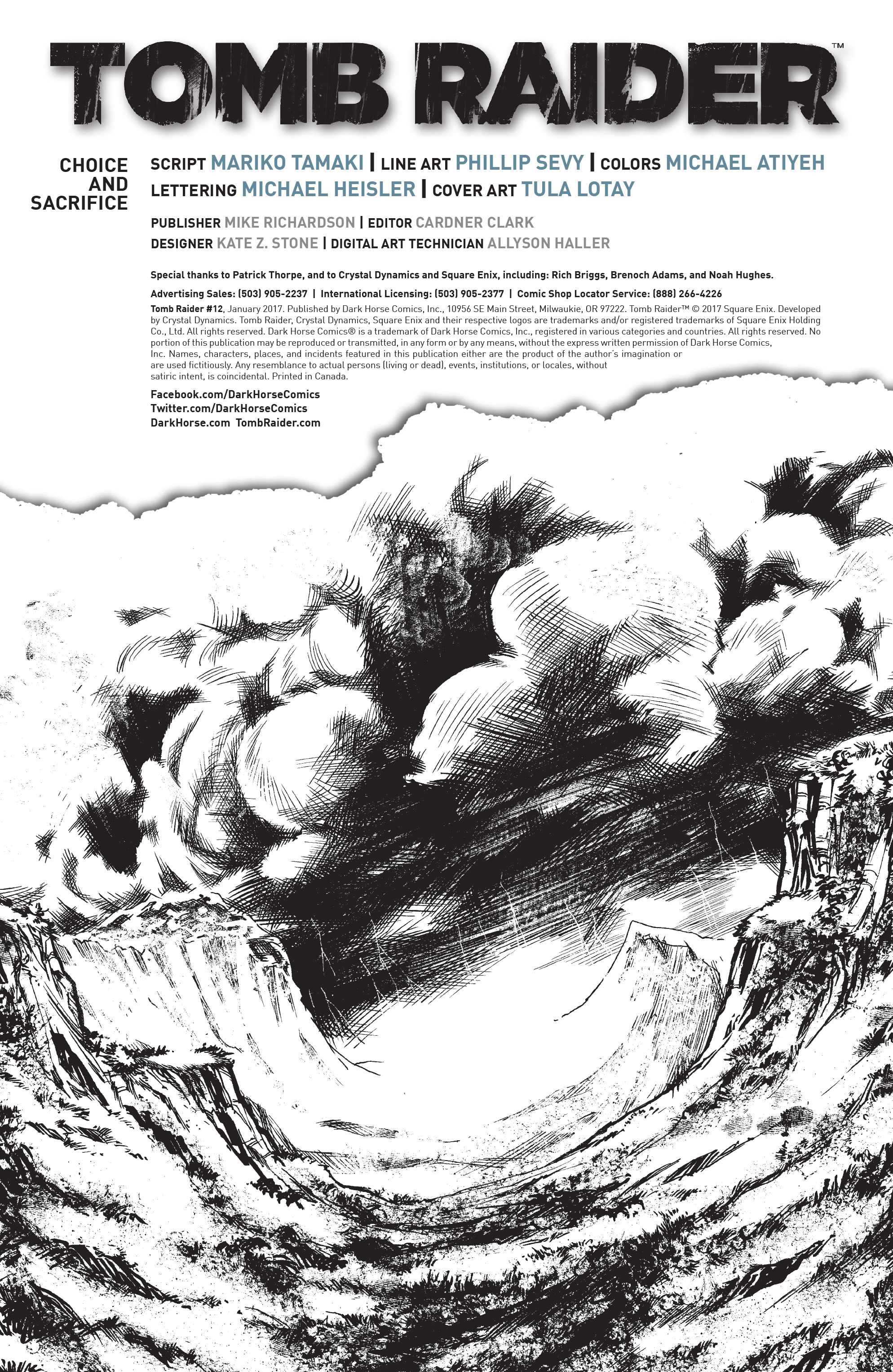 Read online Tomb Raider (2016) comic -  Issue #12 - 2