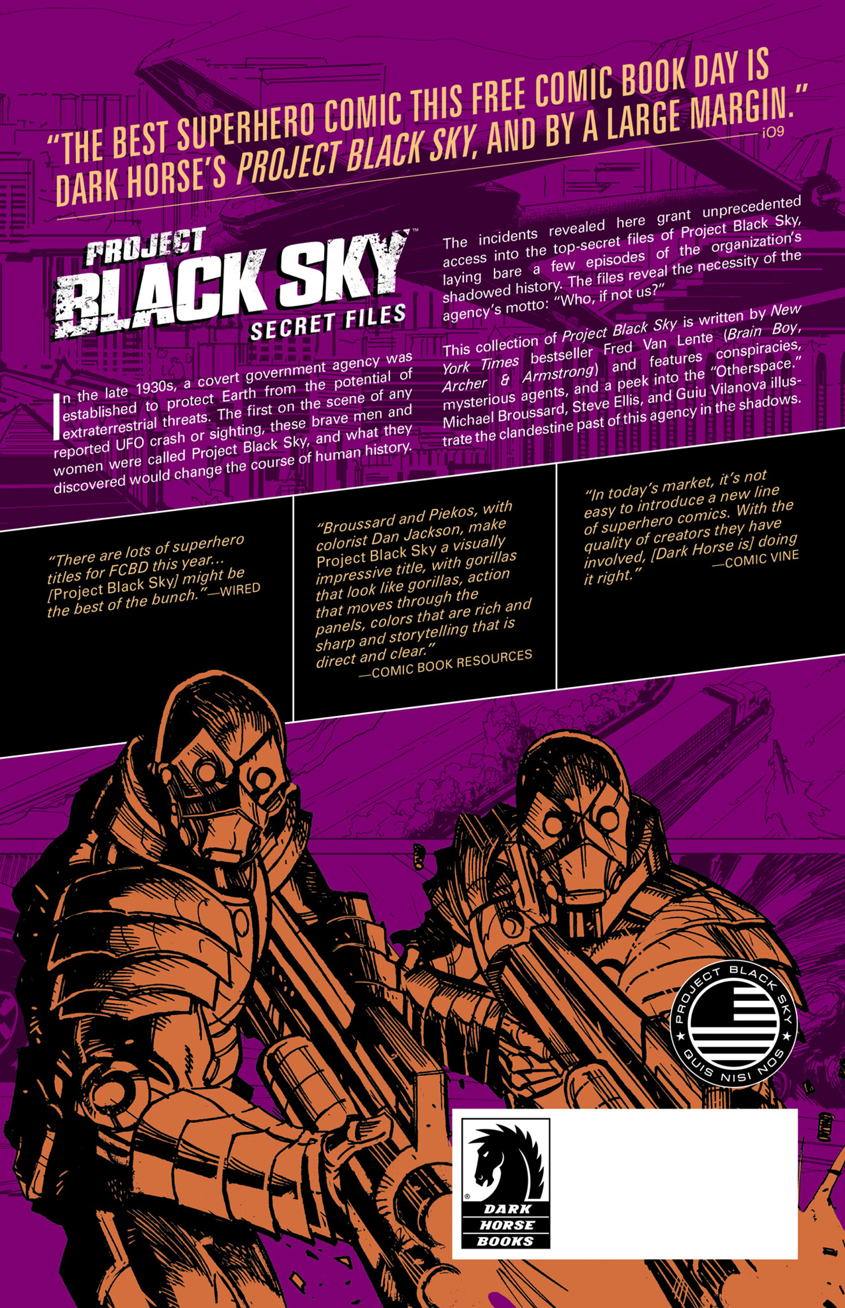 Read online Project Black Sky: Secret Files comic -  Issue # Full - 103