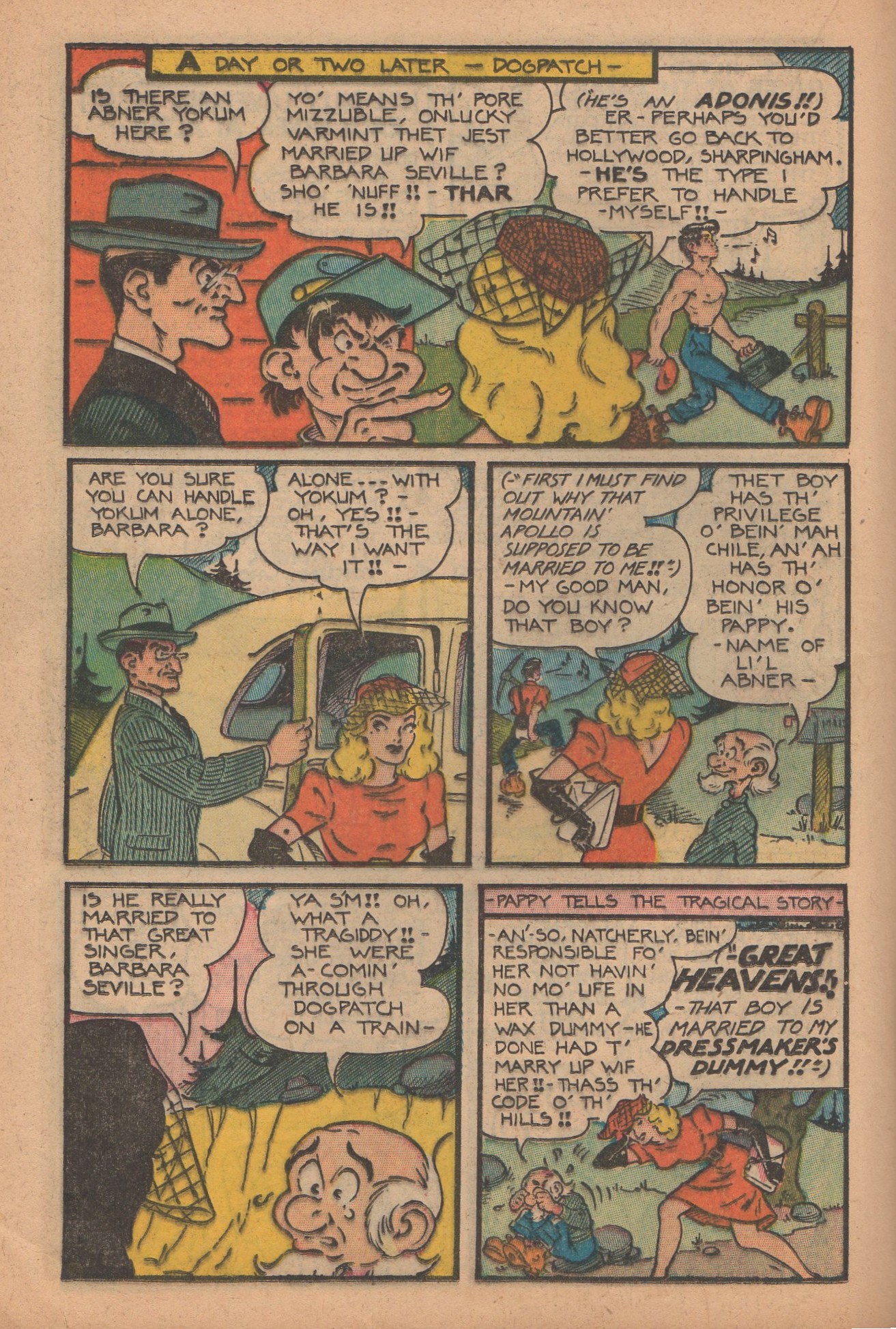 Read online Li'l Abner Comics comic -  Issue #62 - 30