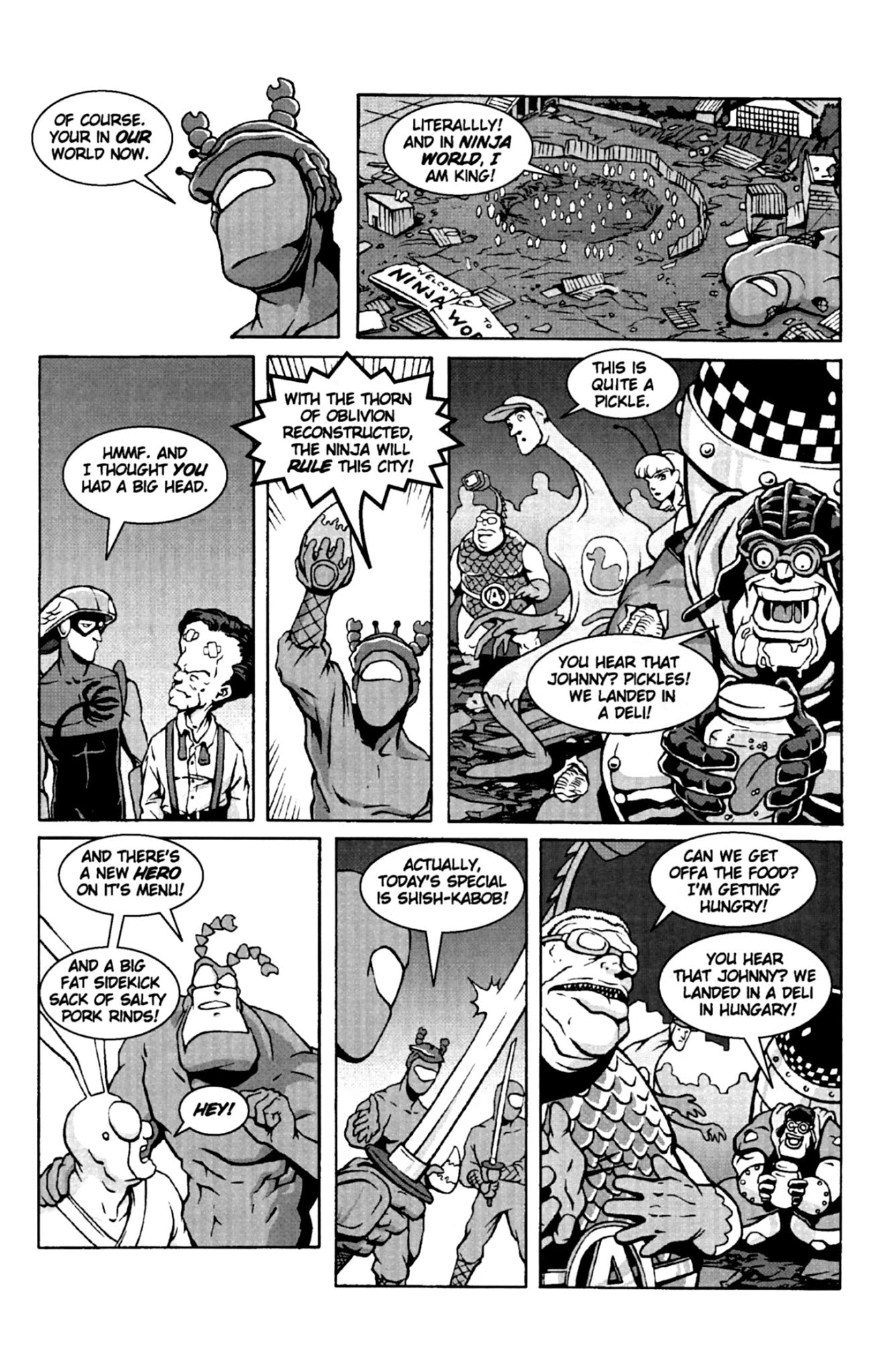 Read online The Tick and Arthur comic -  Issue #3 - 7