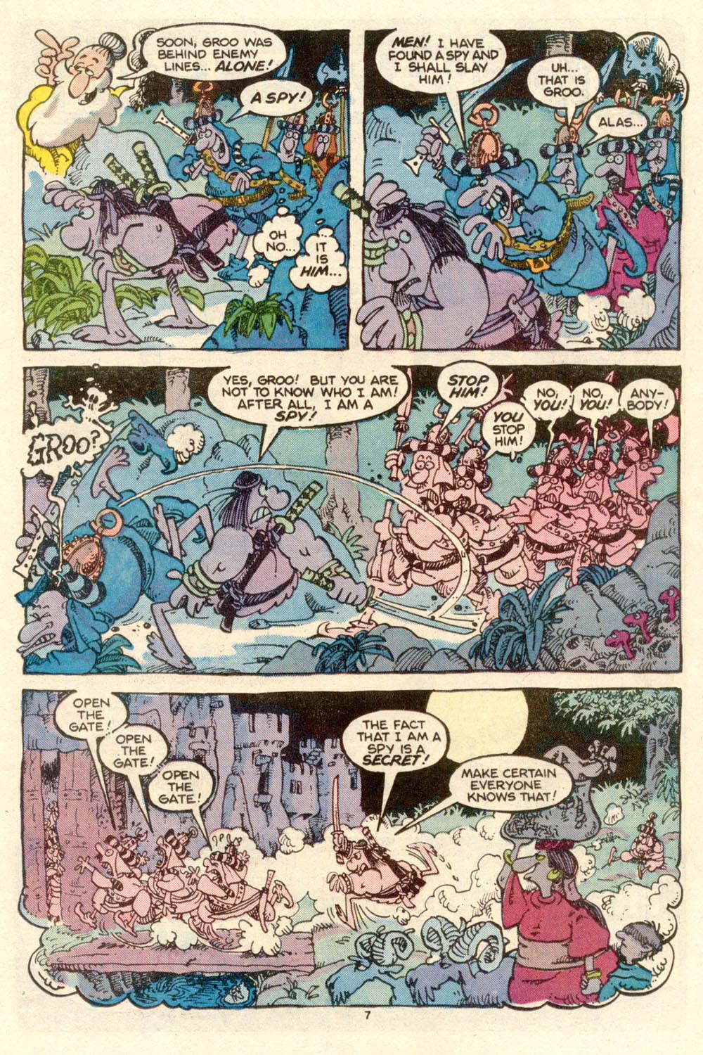 Read online Sergio Aragonés Groo the Wanderer comic -  Issue #27 - 7