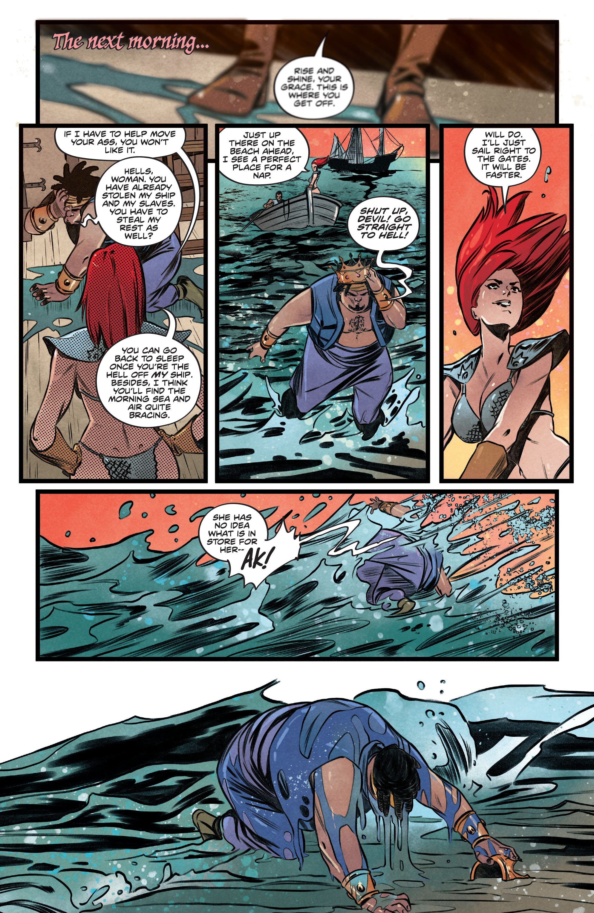 Read online Red Sonja (2019) comic -  Issue #27 - 22