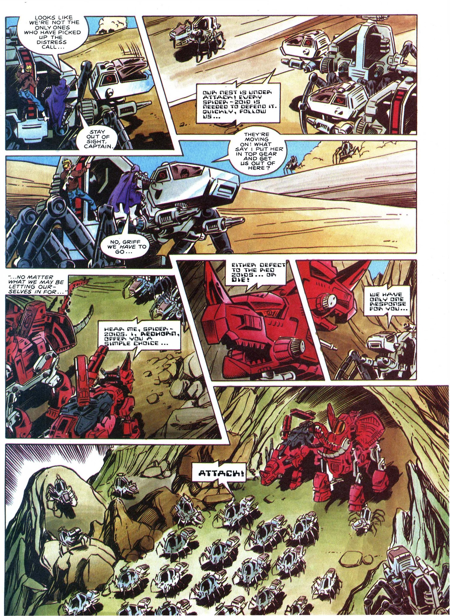 Read online Spider-Man and Zoids comic -  Issue #9 - 7