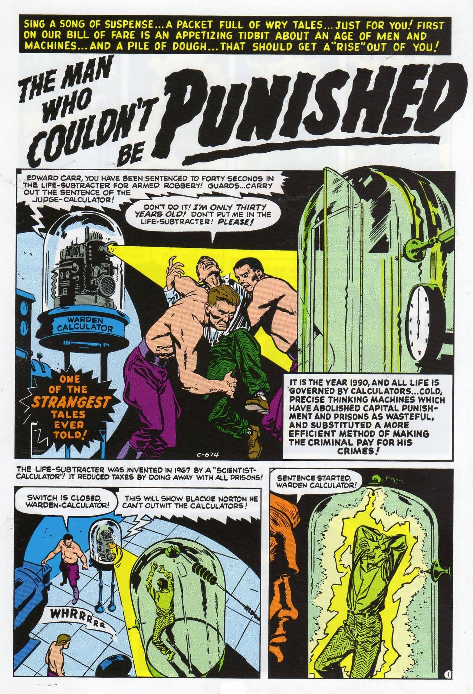 Read online Strange Tales (1951) comic -  Issue #20 - 2