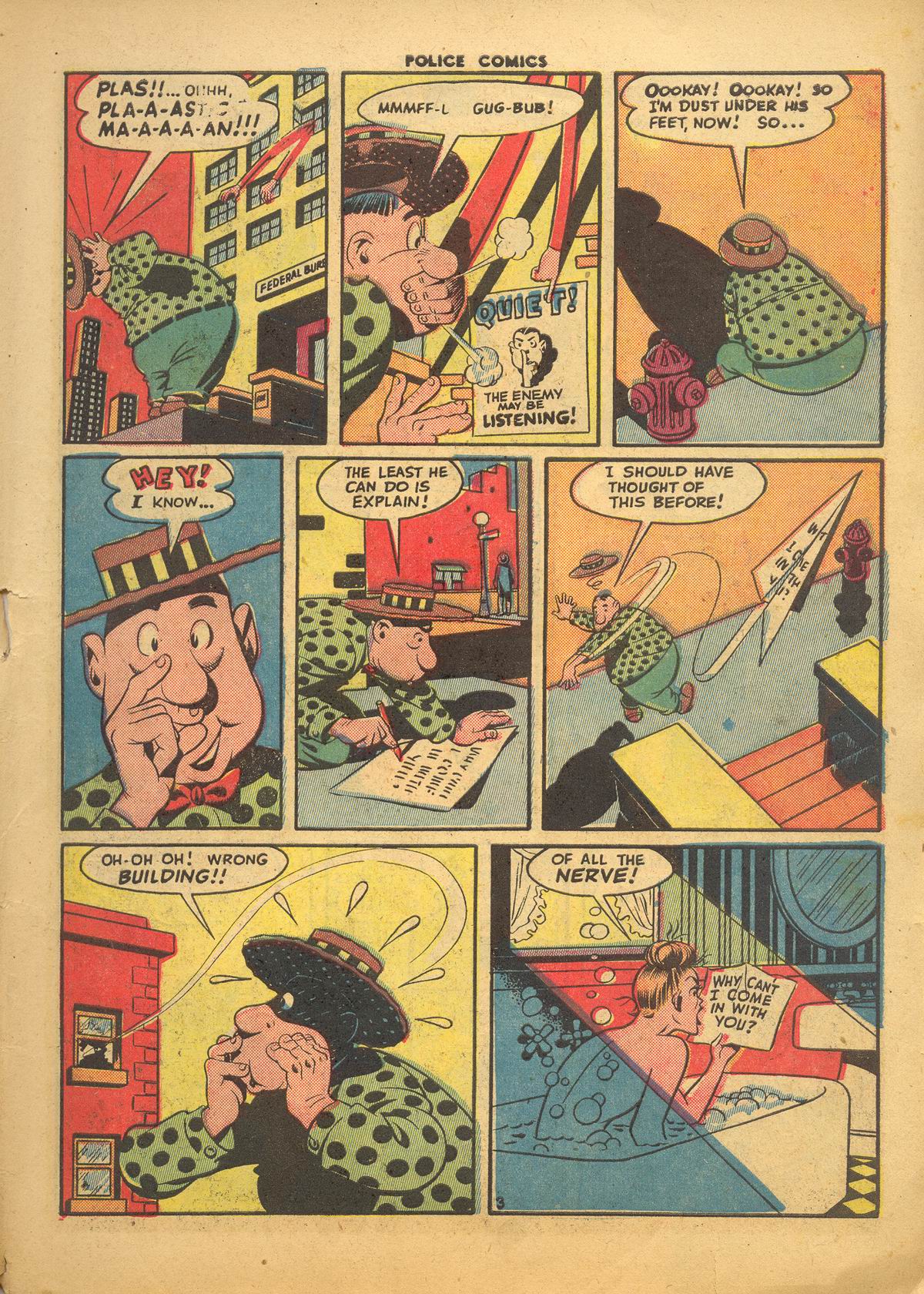 Read online Police Comics comic -  Issue #33 - 5