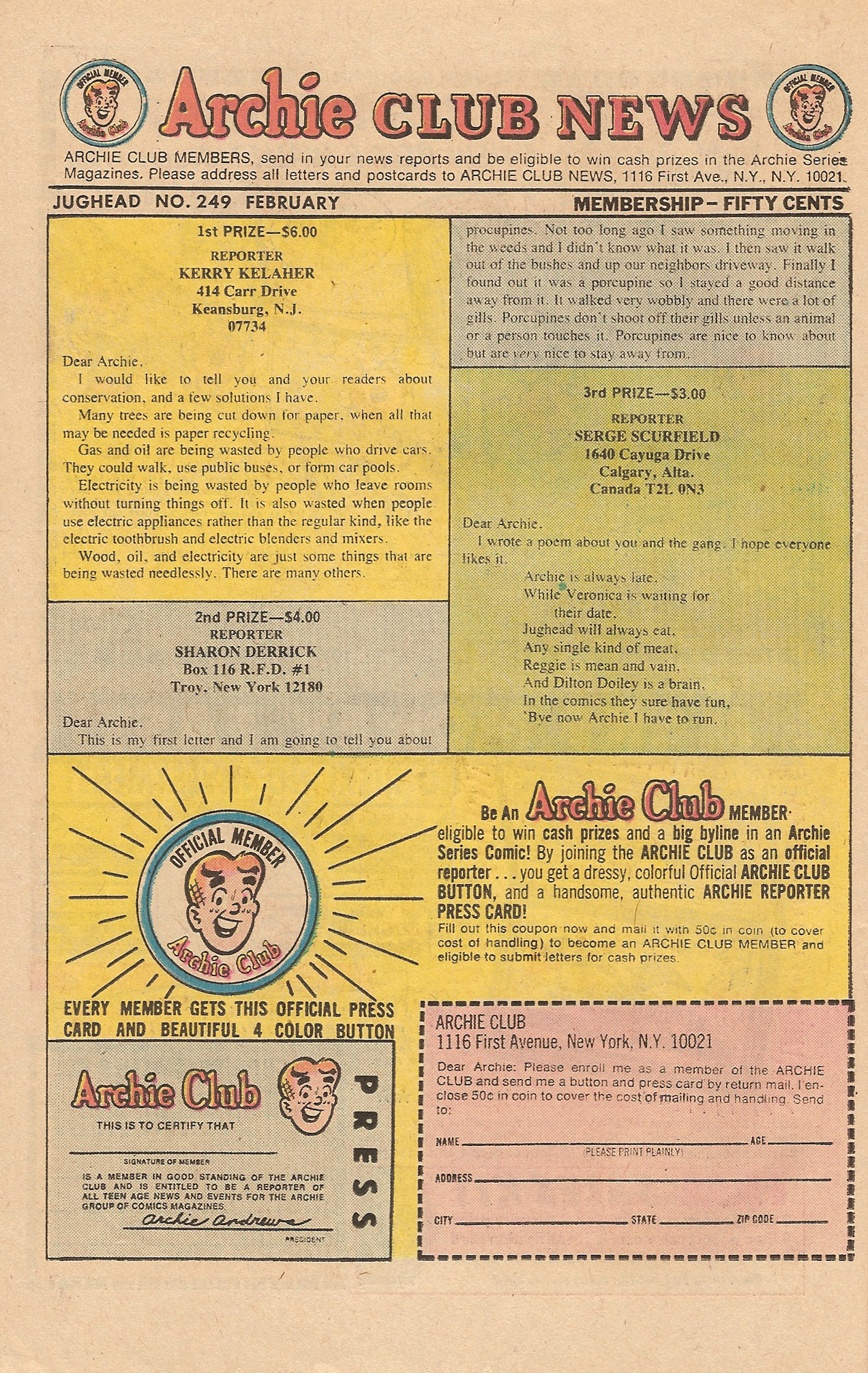 Read online Jughead (1965) comic -  Issue #249 - 26