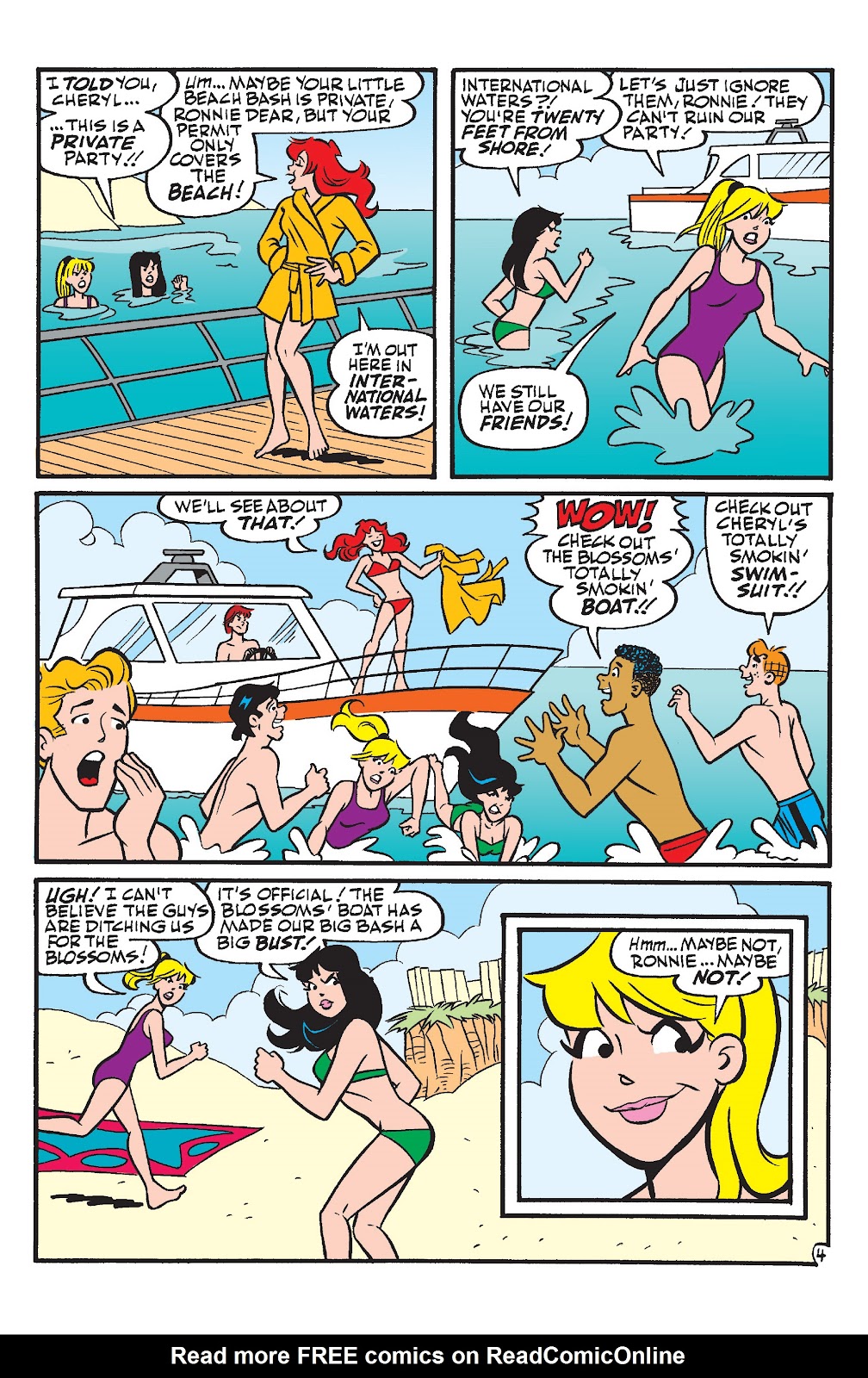 Archie & Friends issue Beach Party - Page 6