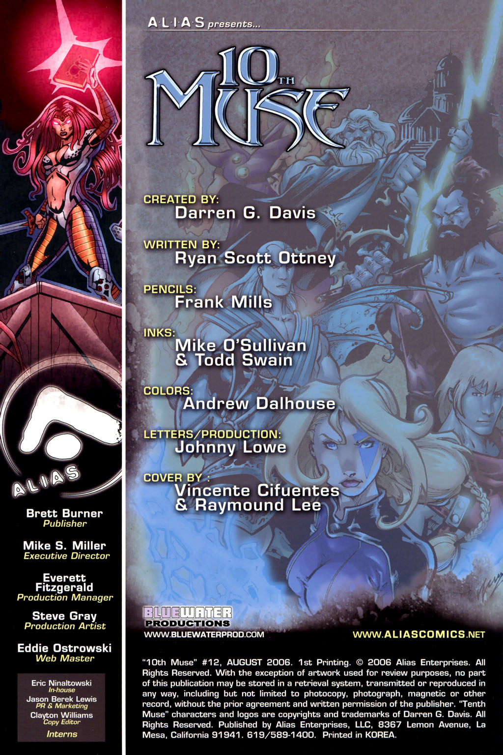 Read online 10th Muse (2005) comic -  Issue #12 - 2