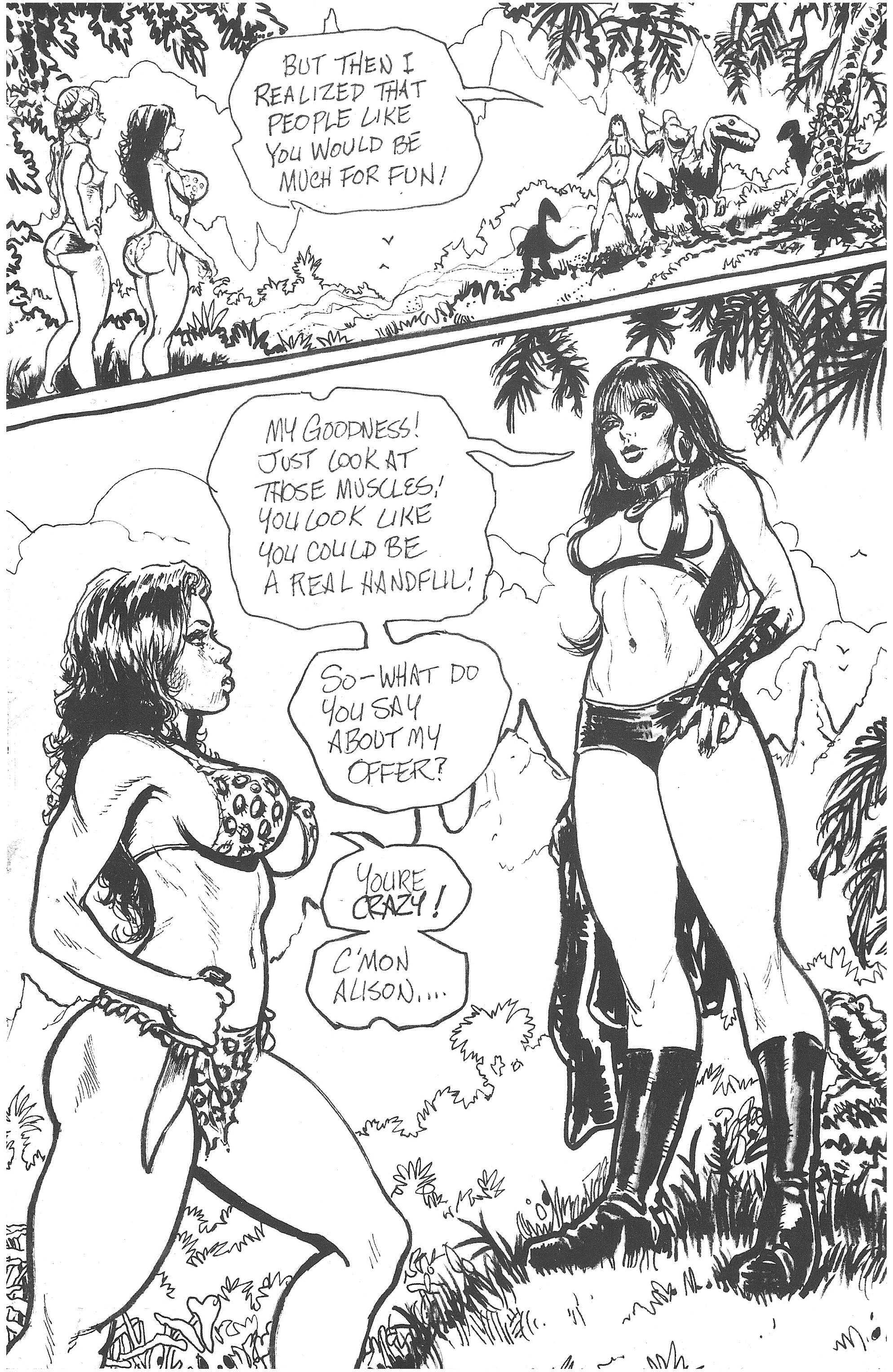 Read online Cavewoman: Raptorella comic -  Issue #1 - 20