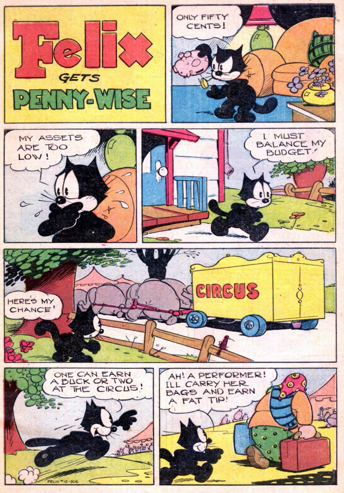 Read online Felix the Cat (1948) comic -  Issue #15 - 3