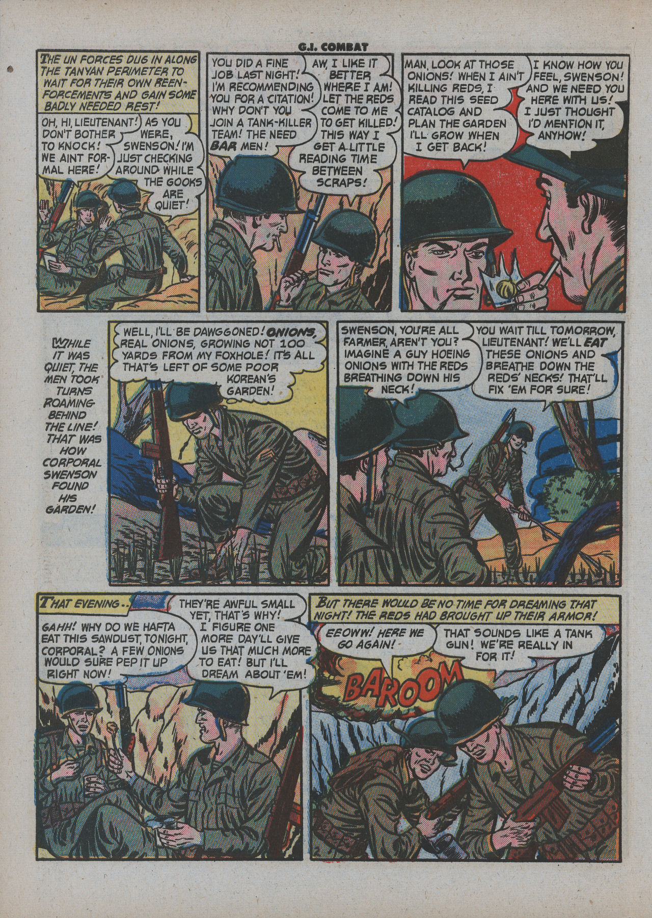 Read online G.I. Combat (1952) comic -  Issue #7 - 29